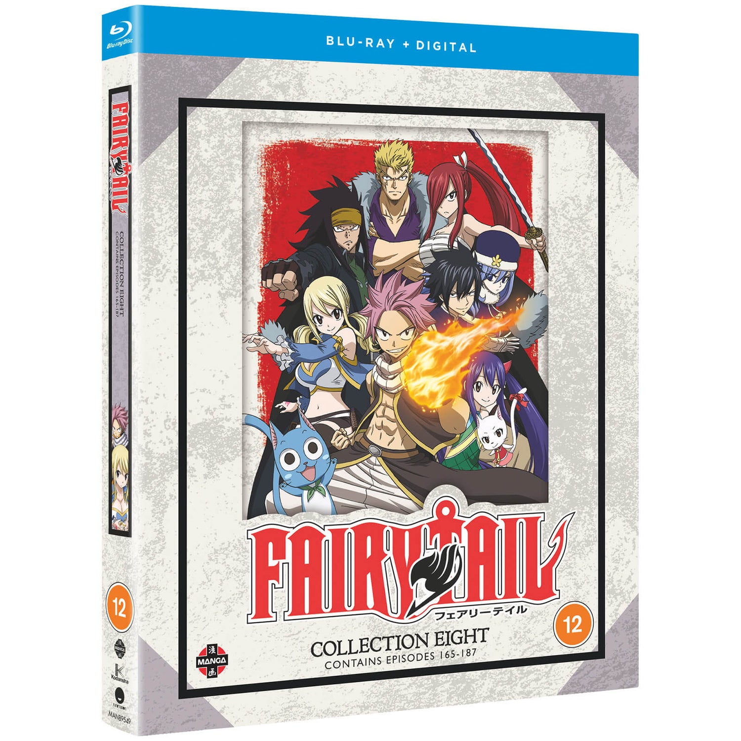 Fairy Tail Collection 8 (Épisodes 165-187)