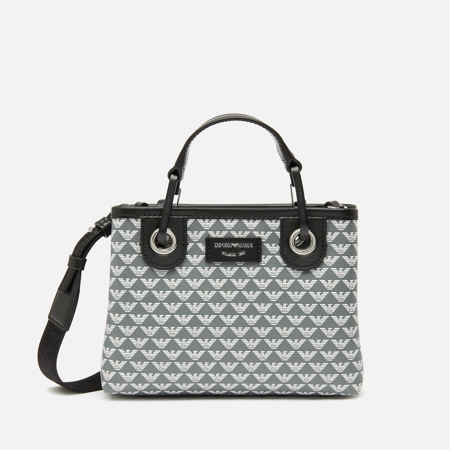 Emporio Armani Women's Small Tote Bag - Grape