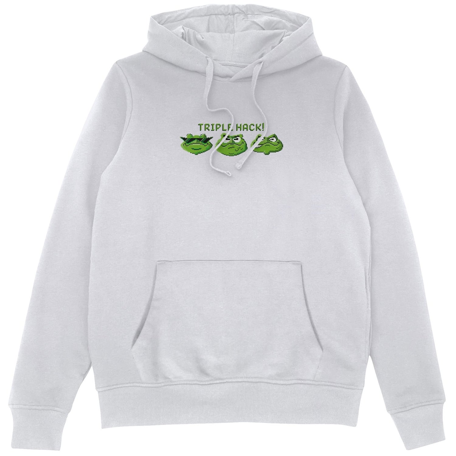 Battletoads Triple Hack! Unisex Hoodie - White