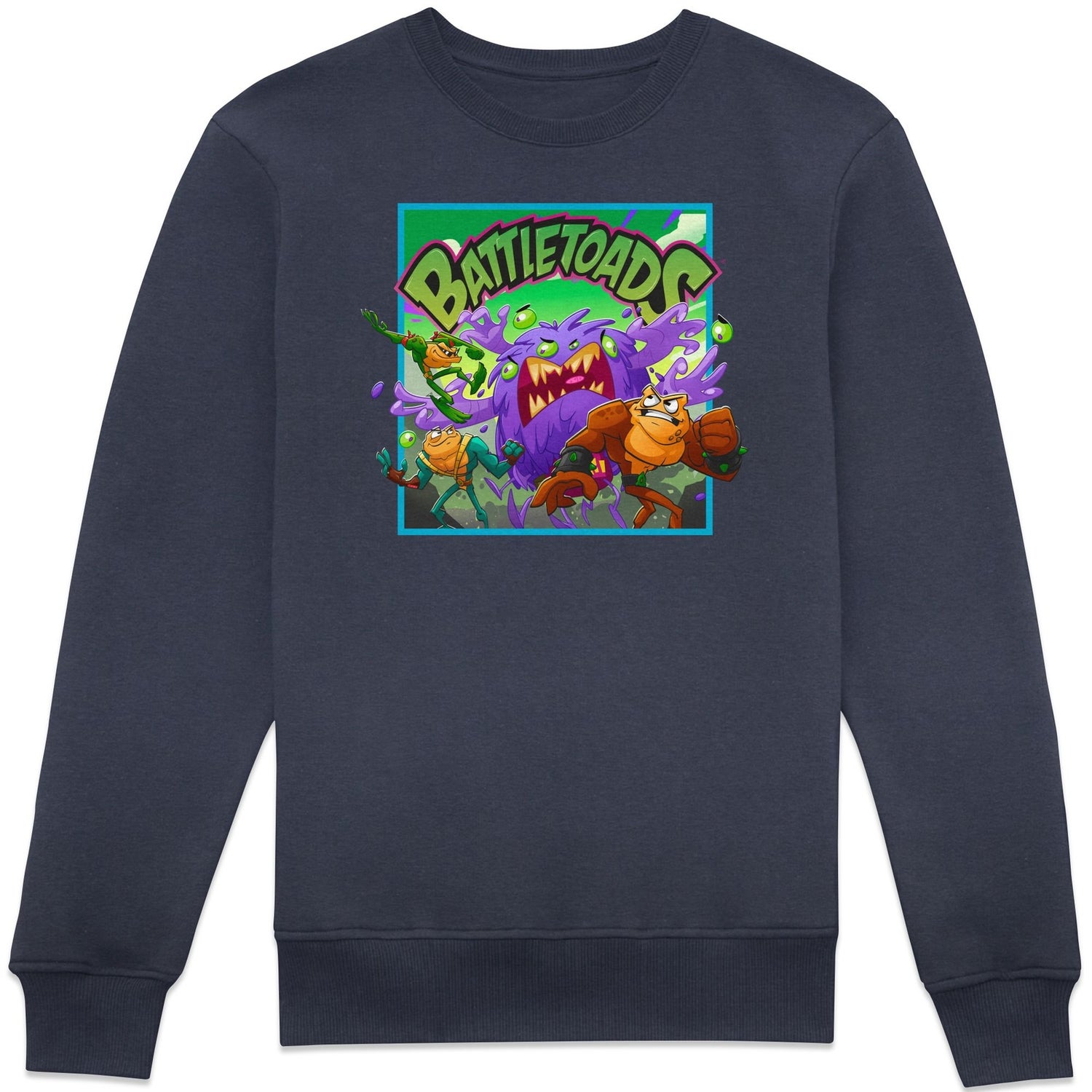 Battletoads Guardian Unisex Sweatshirt - Navy