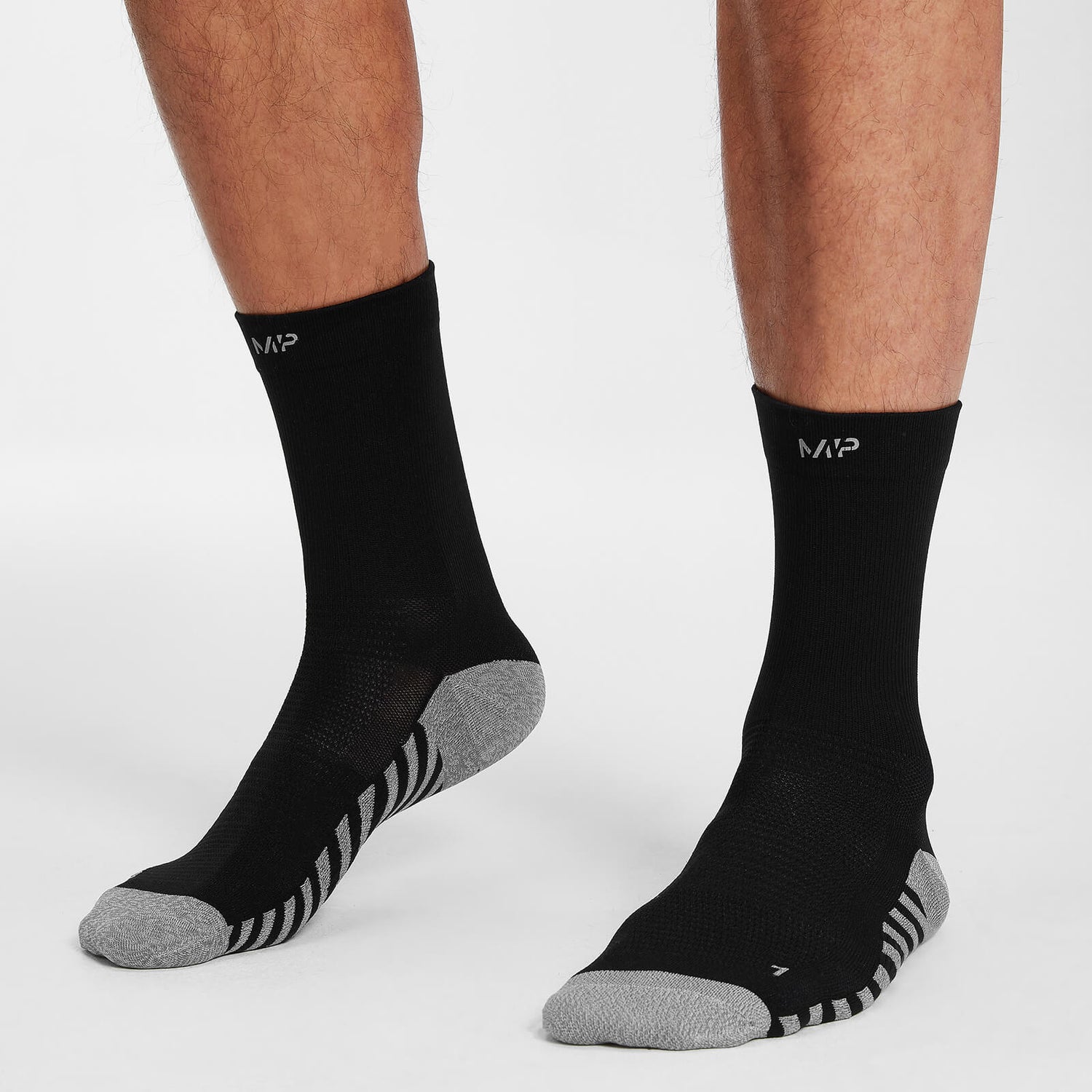 Bežecké ponožky MP Velocity - Čierne - UK 3-6
