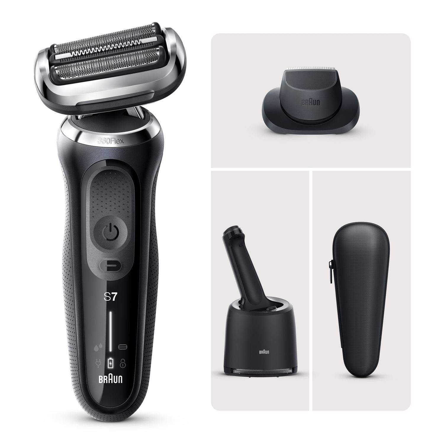 Braun Series 7 70-N7200cc Electric Shaver with SmartCare Center and Precision Trimmer