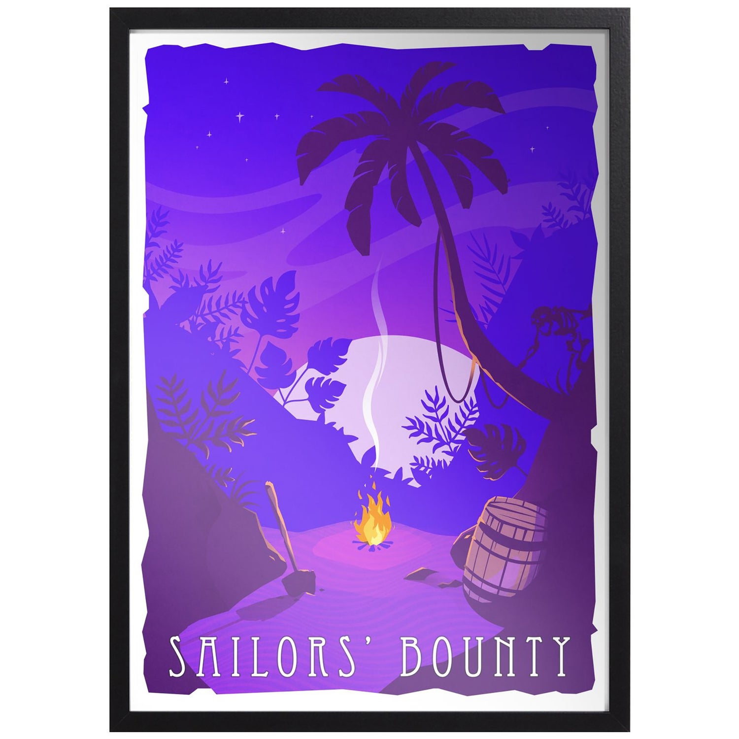 Sea Of Thieves Sailors Bounty Giclee Art Print