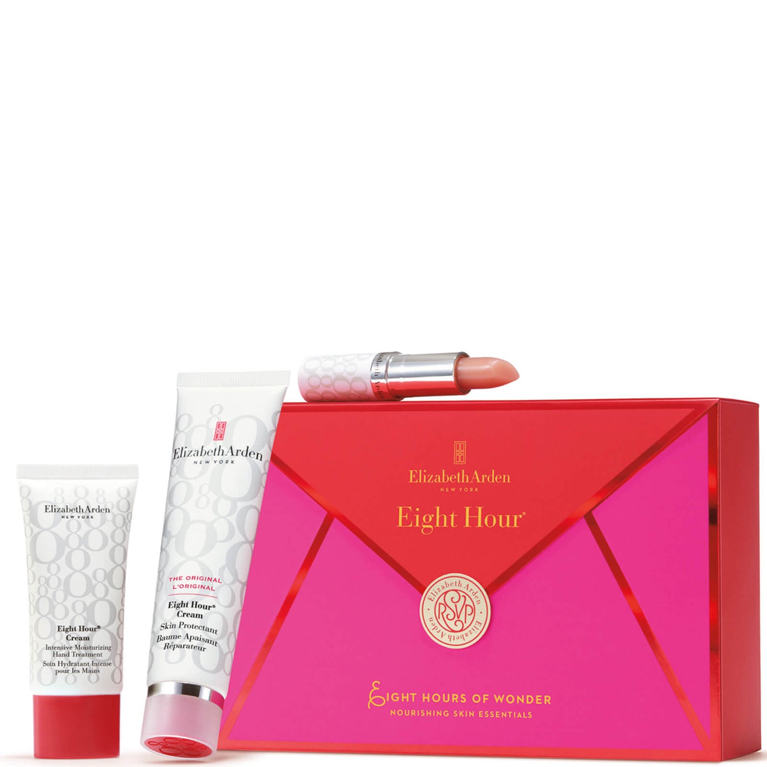 Elizabeth Arden Eight Hour Cream Skin Protectant, Original, 3 Piece Skin Care Gift Set - Worth $58.00