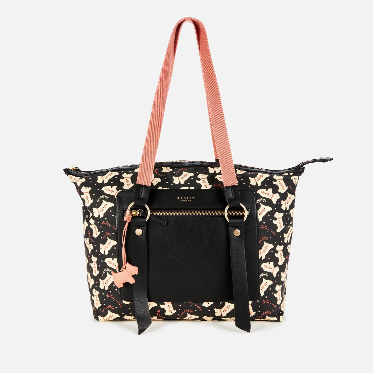 Radley going dotty top large canvas tote