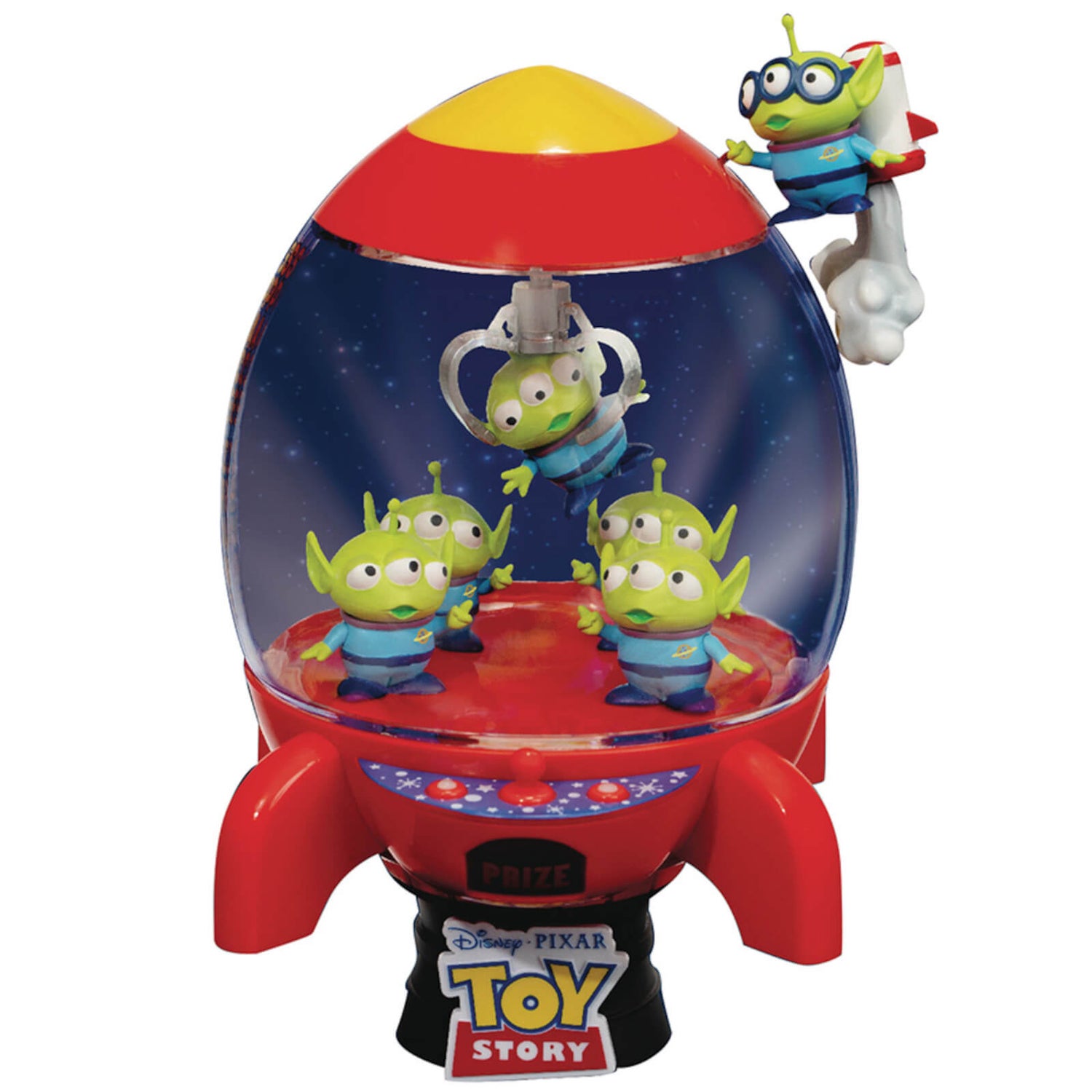 Beast Kingdom Toy Story Alien s Rocket D Stage Diorama Deluxe Edition Merchandise Zavvi UK