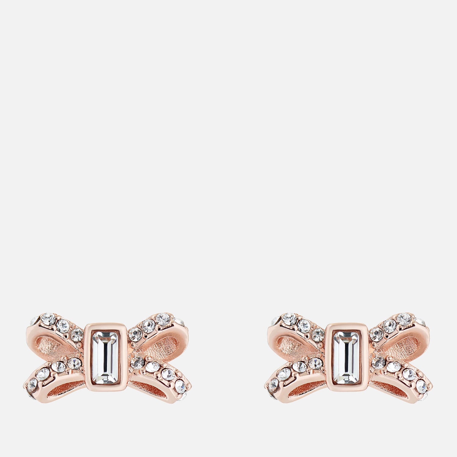 Ted baker rose sales gold bow earrings