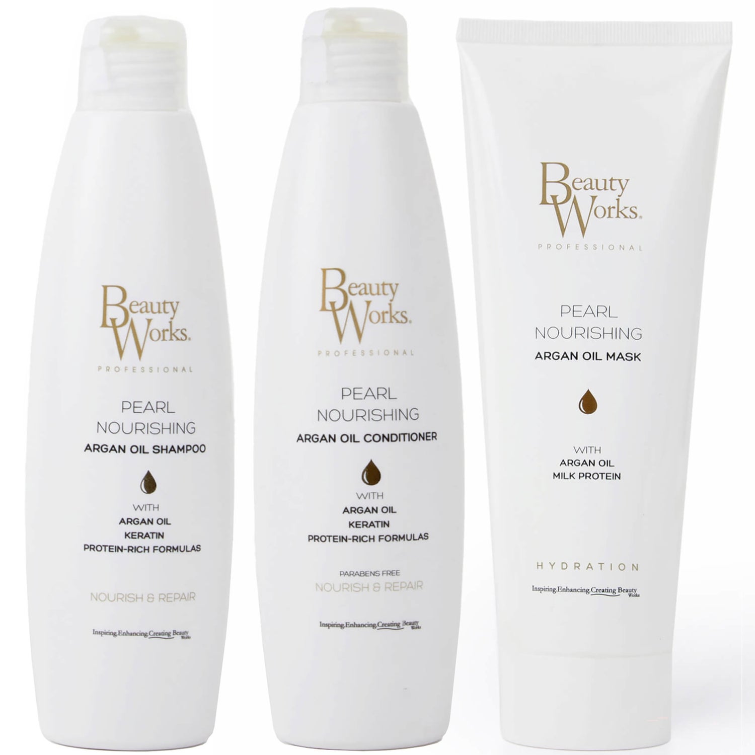 Beauty Works Pearl Nourishing Smoothing Trio