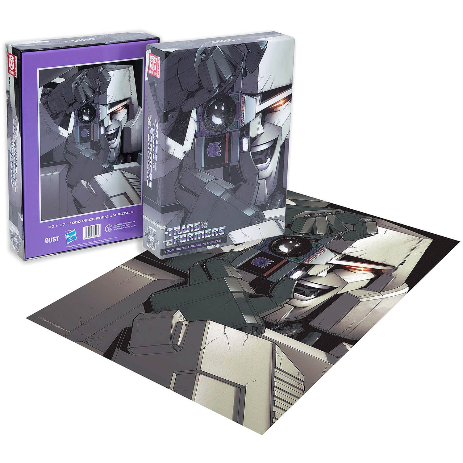 Puzzle 1000 pièces Dust Transformers Megatron - Exclusivité Zavvi