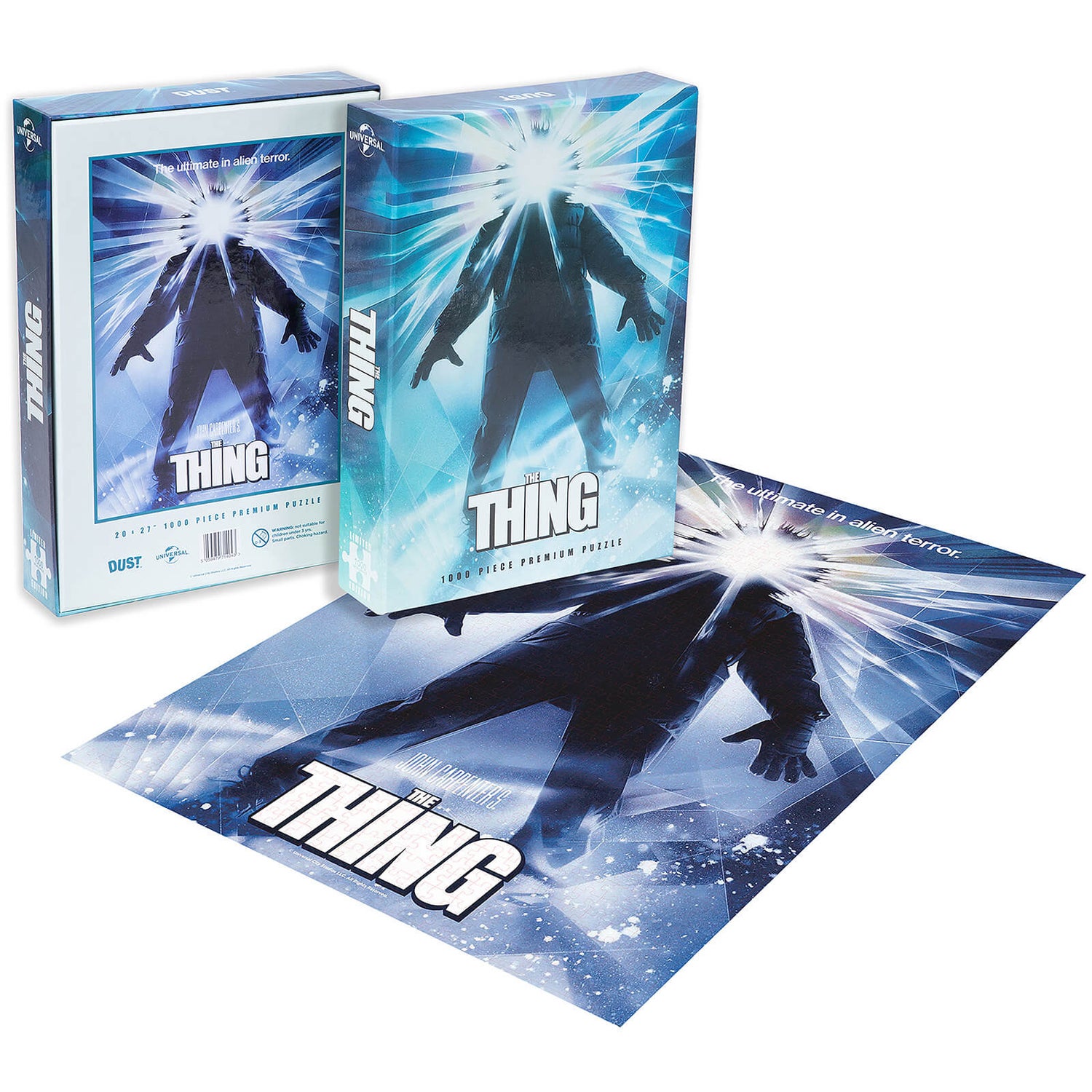 The Thing Classic Movie Poster 1000pc Puzzle - Zavvi Exclusive