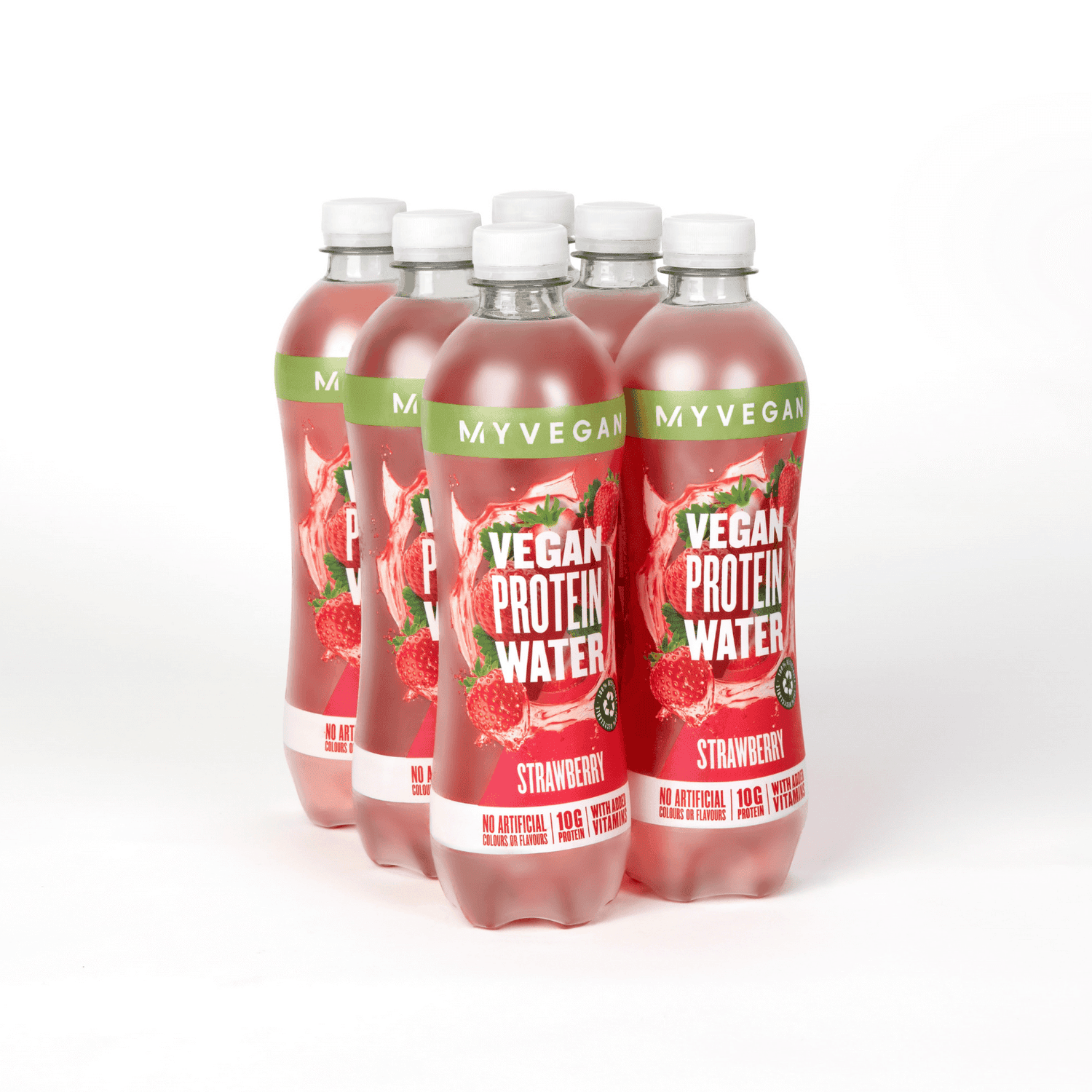 Clear Vegan Protein Water - 6x500ml - Strawberry