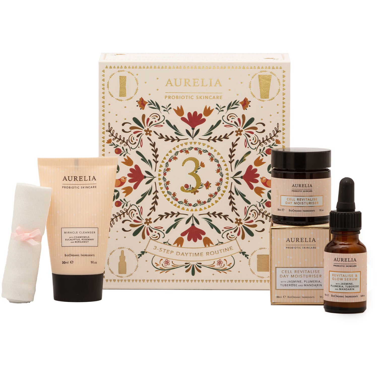 Aurelia Probiotic Skincare 3-Step Daytime Routine Set (Worth £84.00)