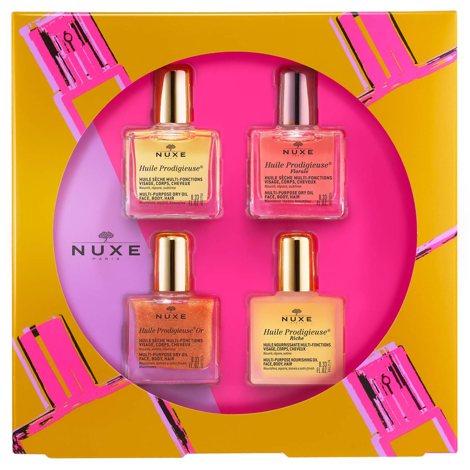 NUXE Huile Prodigieuse Iconic Collection Gift Set (Worth £13.00)