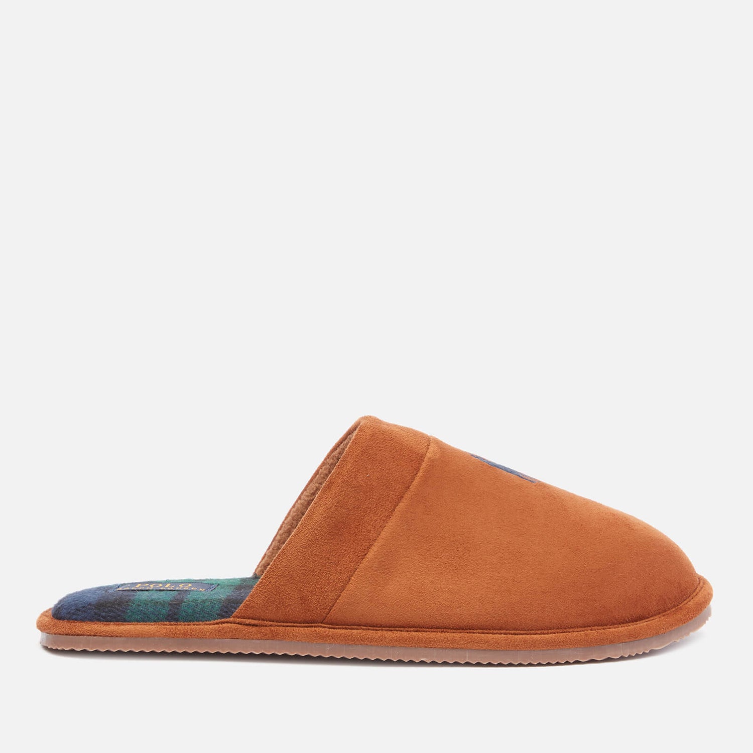 Polo Ralph Lauren Men's Klarence Suede Mule Slippers - Snuff