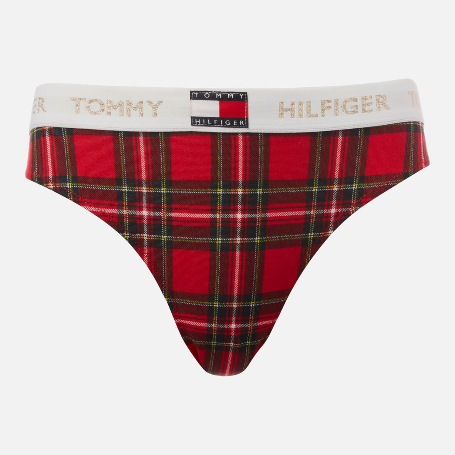 Tommy Hilfiger Women's Bikini Print - Tartan Red