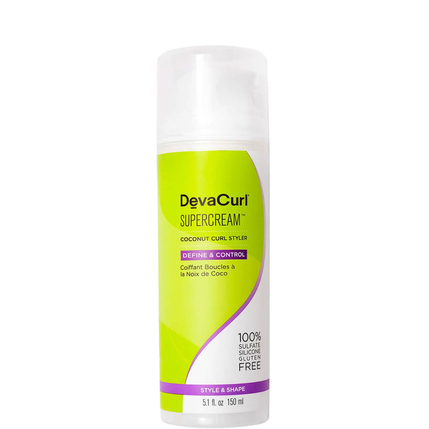 DevaCurl SuperCream - Coconut Curl Styler 150ml