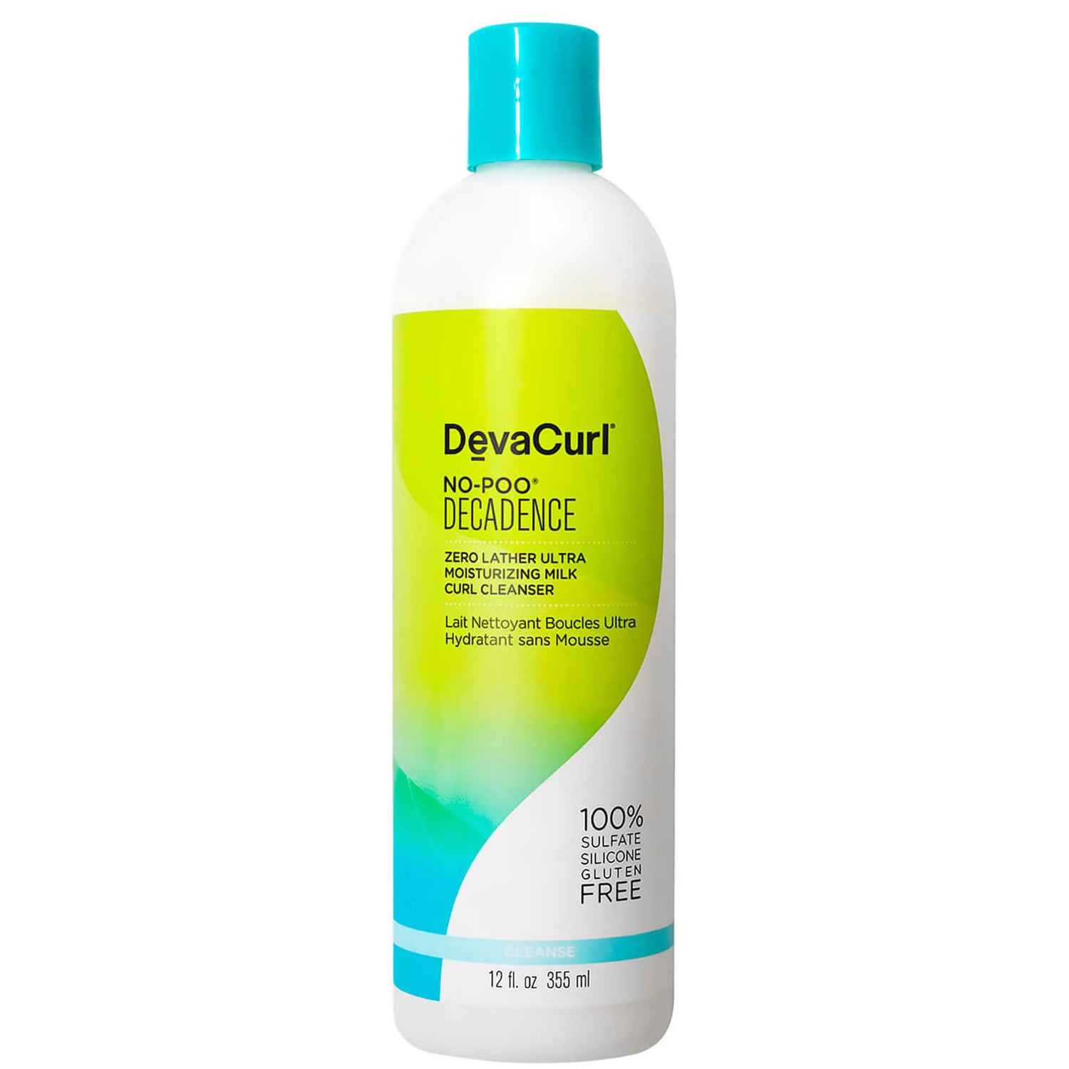 DevaCurl No-Poo Decadence - Zero Lather Ultra Moisturising Milk Curl Cleanser 355ml