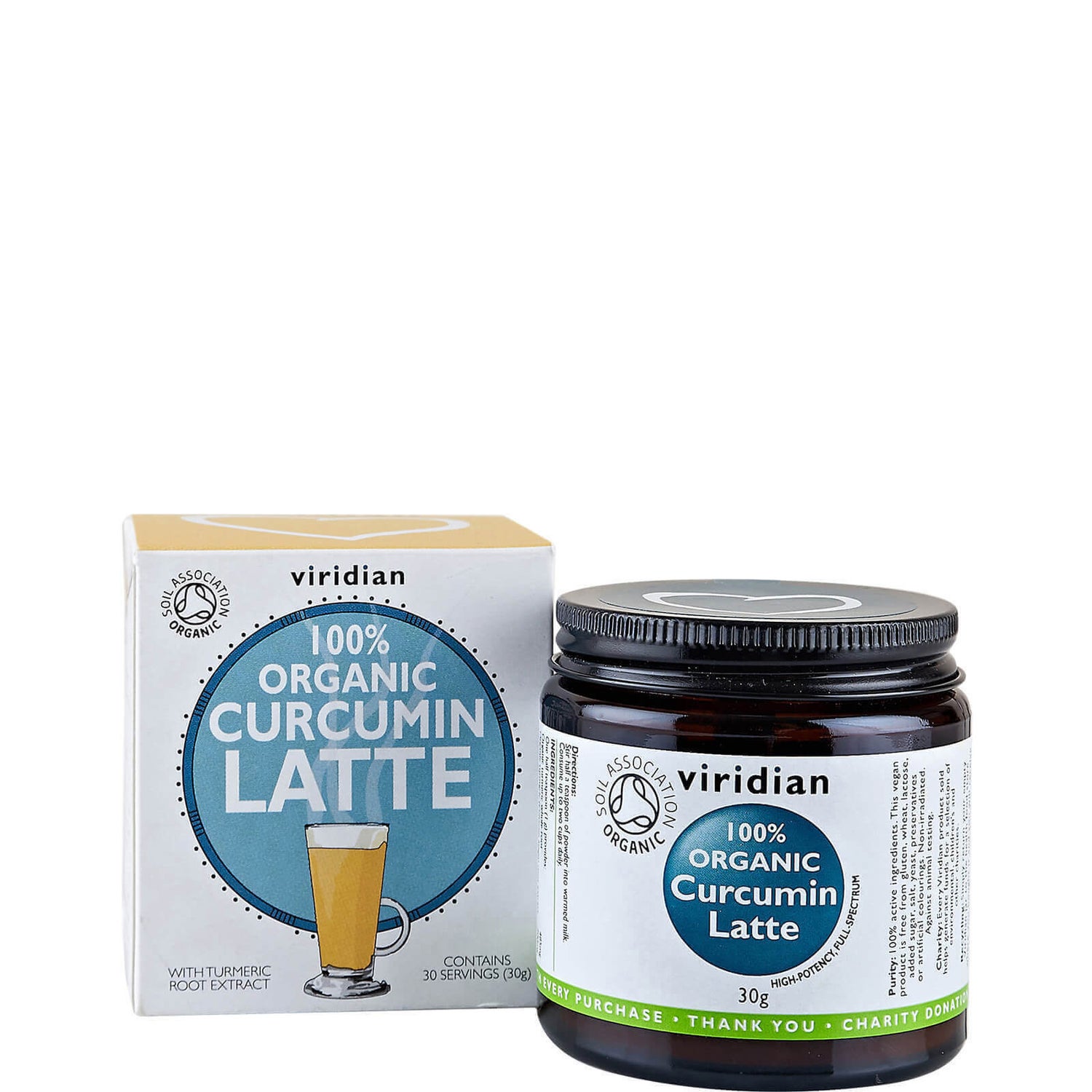 100% Organic Curcumin Latte 30g