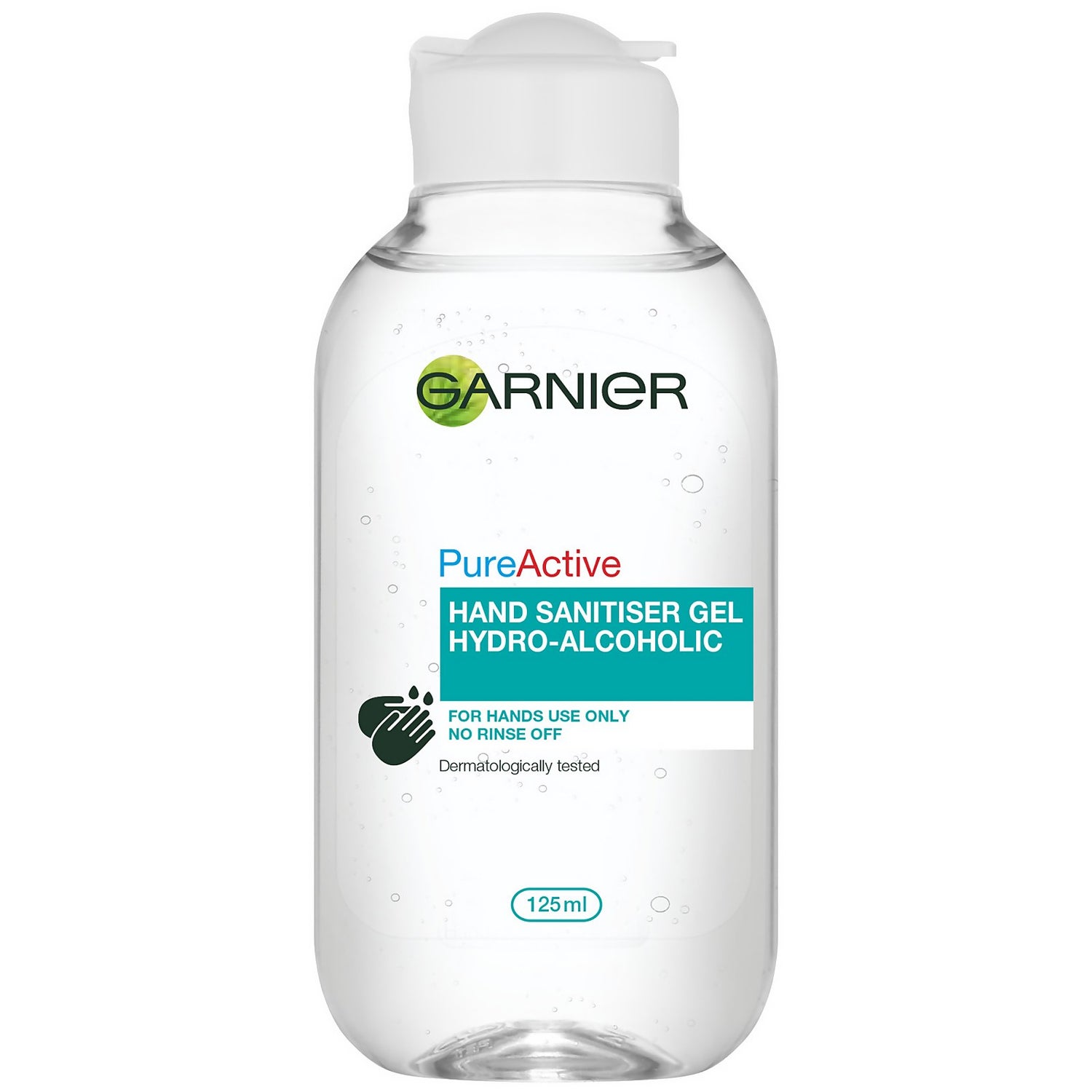 Garnier Pure Active Purifying Hydro Alcoholic Hand Sanitiser Gel 125ml