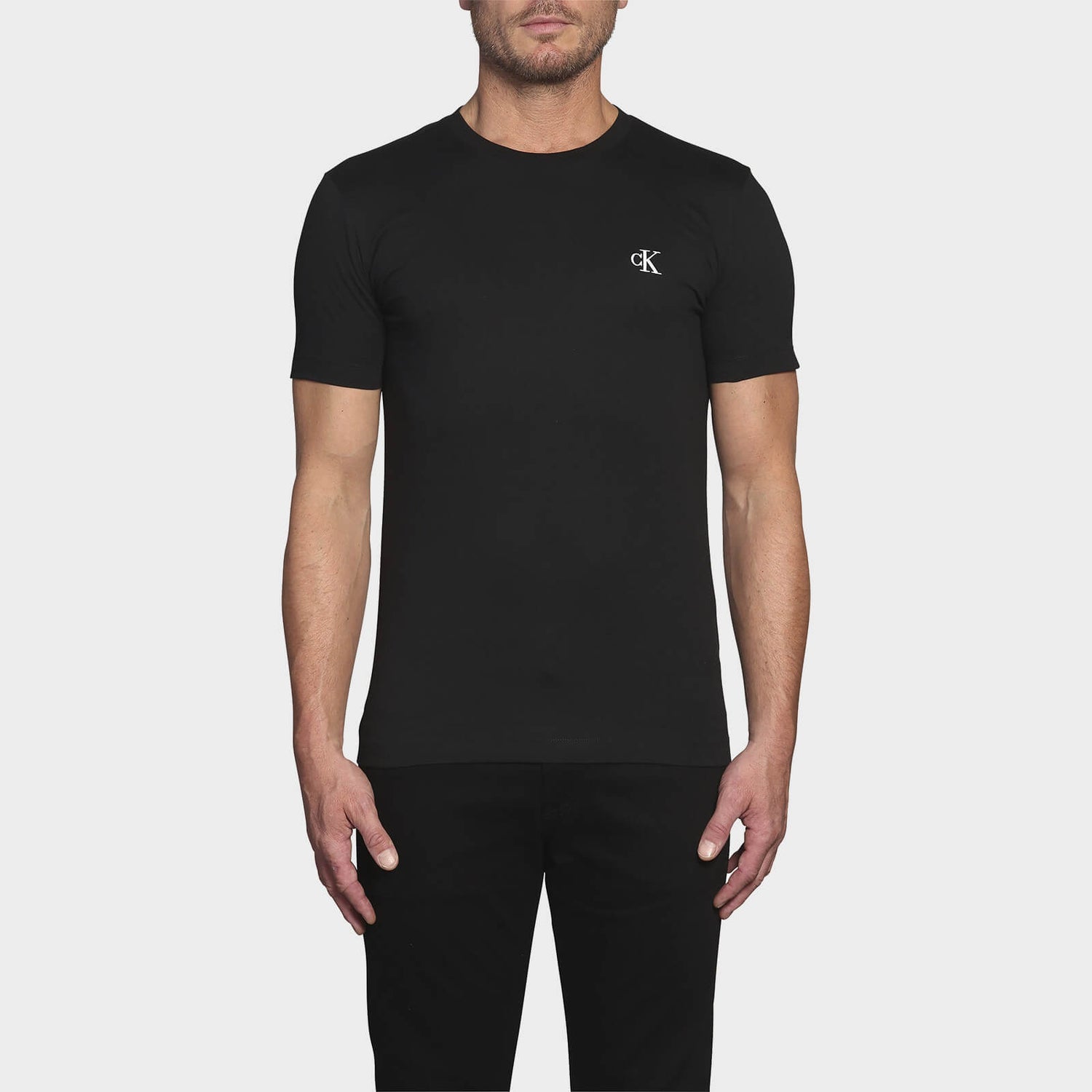 Calvin Klein Jeans Men's Essential Slim T-Shirt - CK Black