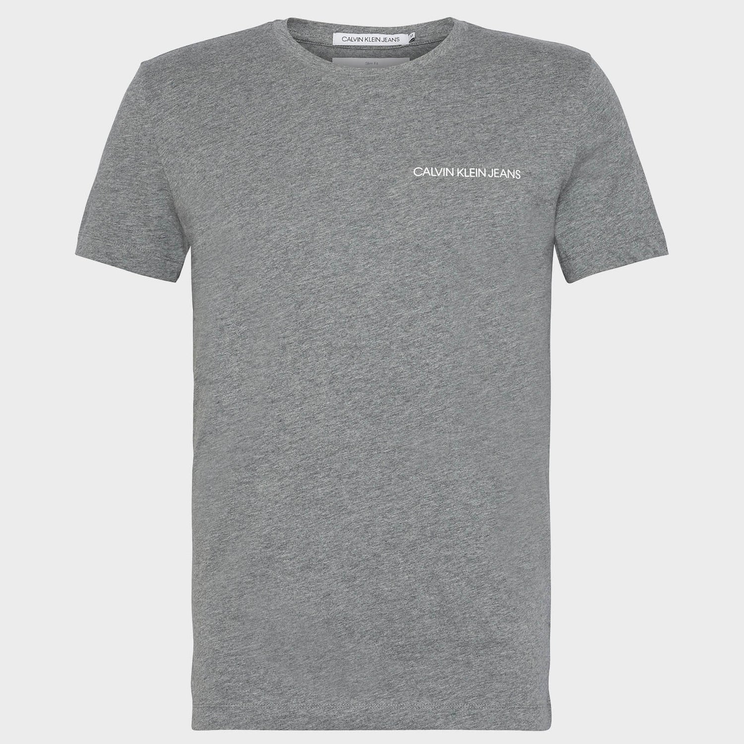 Calvin Klein Jeans Men's Institutional Logo T-Shirt - Grey Heather