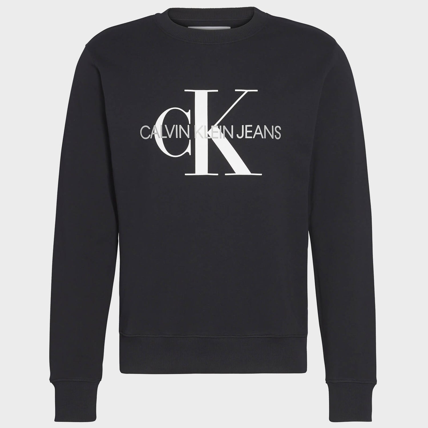 Calvin Klein Jeans Men's Iconic Monogram Sweatshirt - CK Black