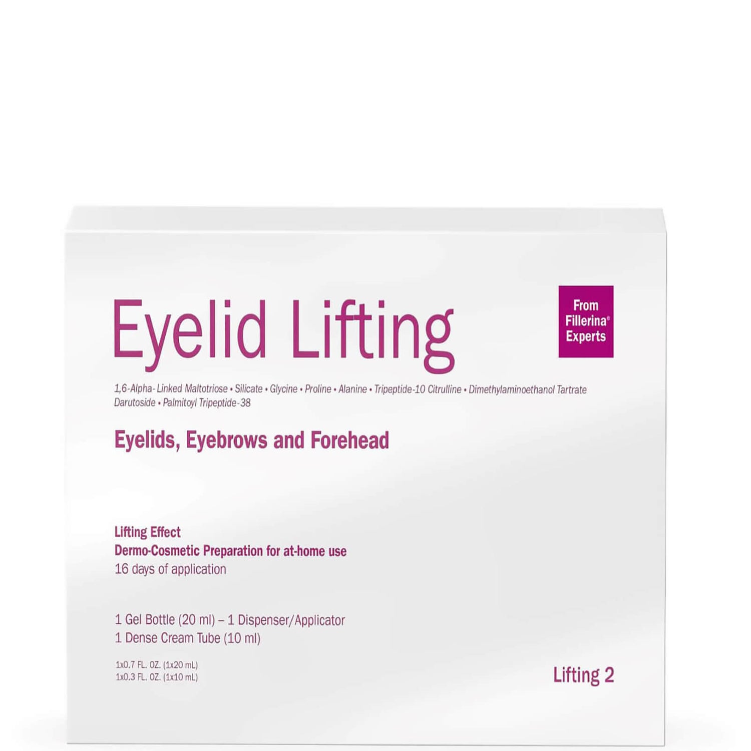Fillerina Eyelid Lifting Treatment Grade 2 1 kit