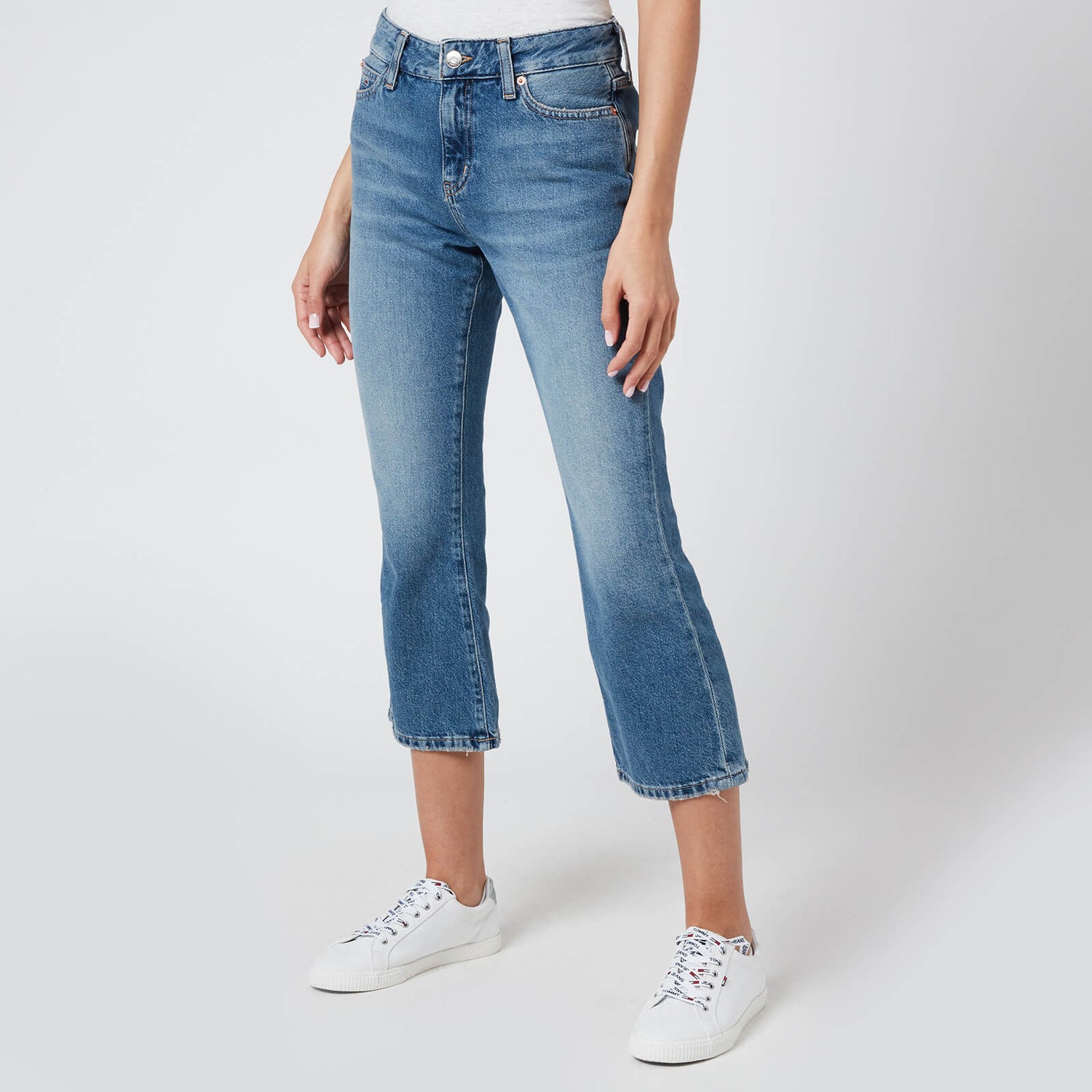 Tommy jeans clearance crop flare