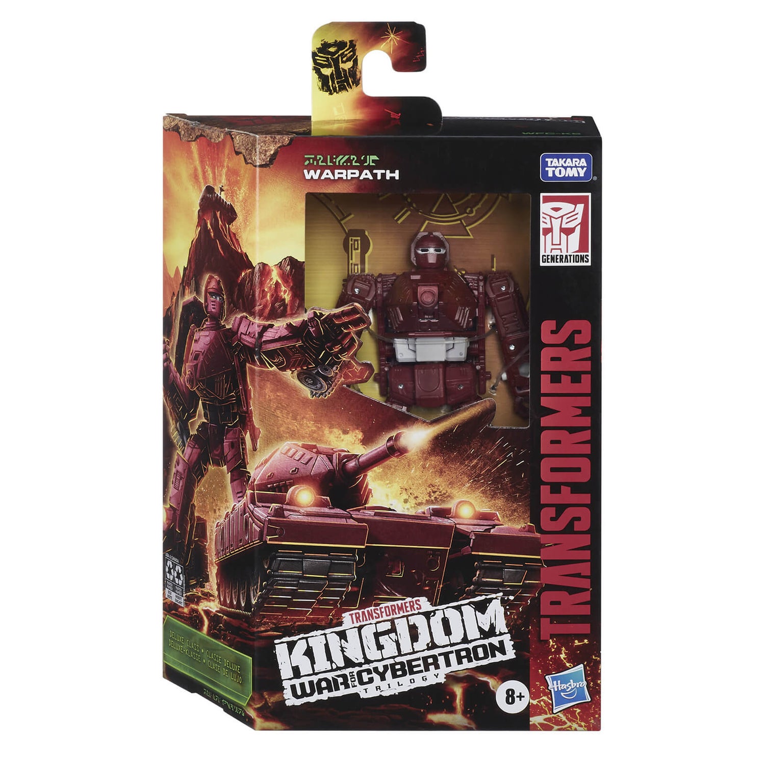Transformers War for Cybertron Kingdom WFC-K6 Warpath - Deluxe Transformers War for Cybertron Kingdom WFC-K6 Warpath - Deluxe