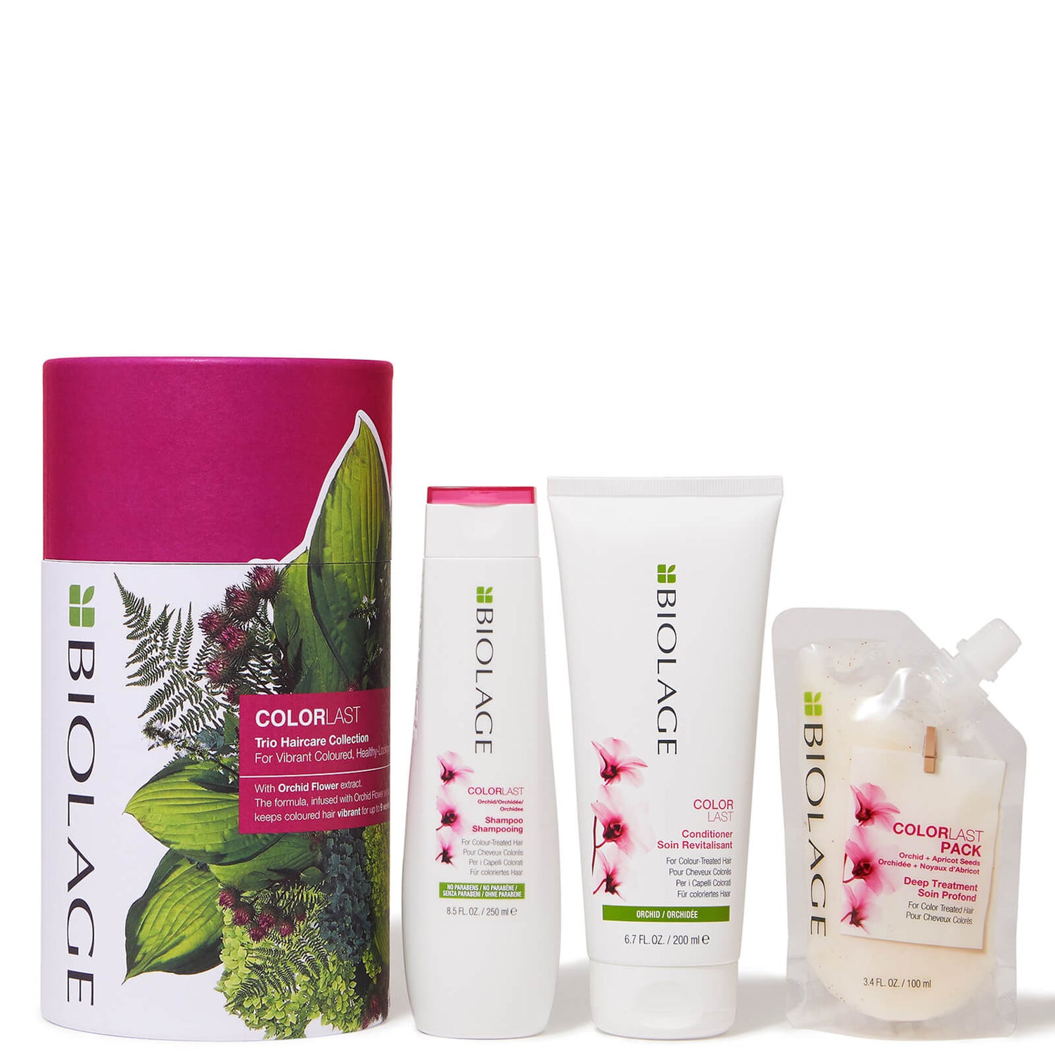 Biolage ColorLast Trio Gift Set Collection for Coloured Hair (Worth £39.80)