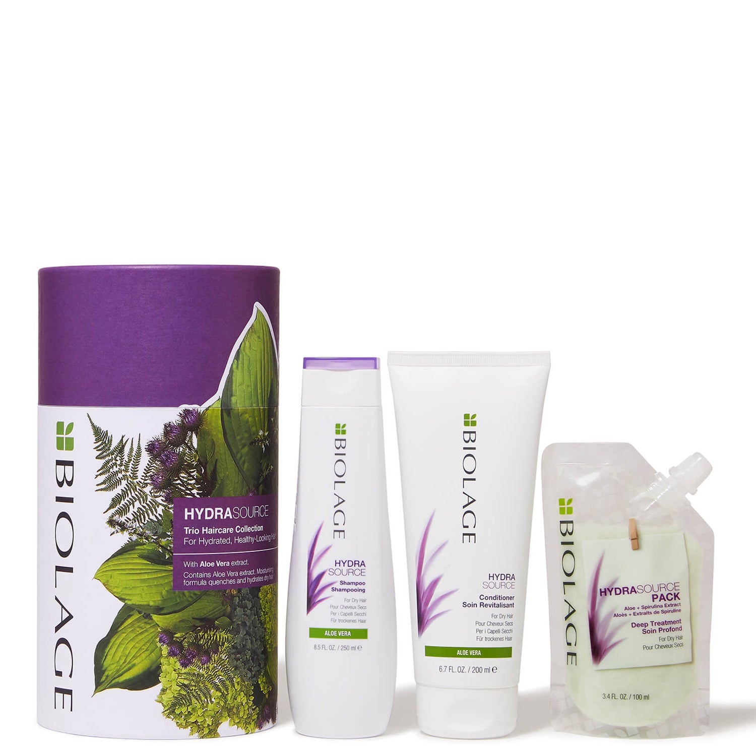 Biolage HydraSource Trio Gift Set Collection for Dry Hair (Worth £39.80)