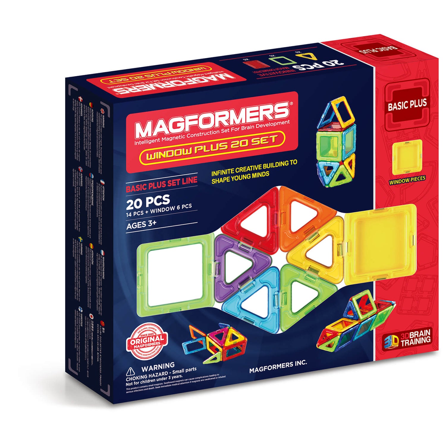 Magnetic Geometric Shapes