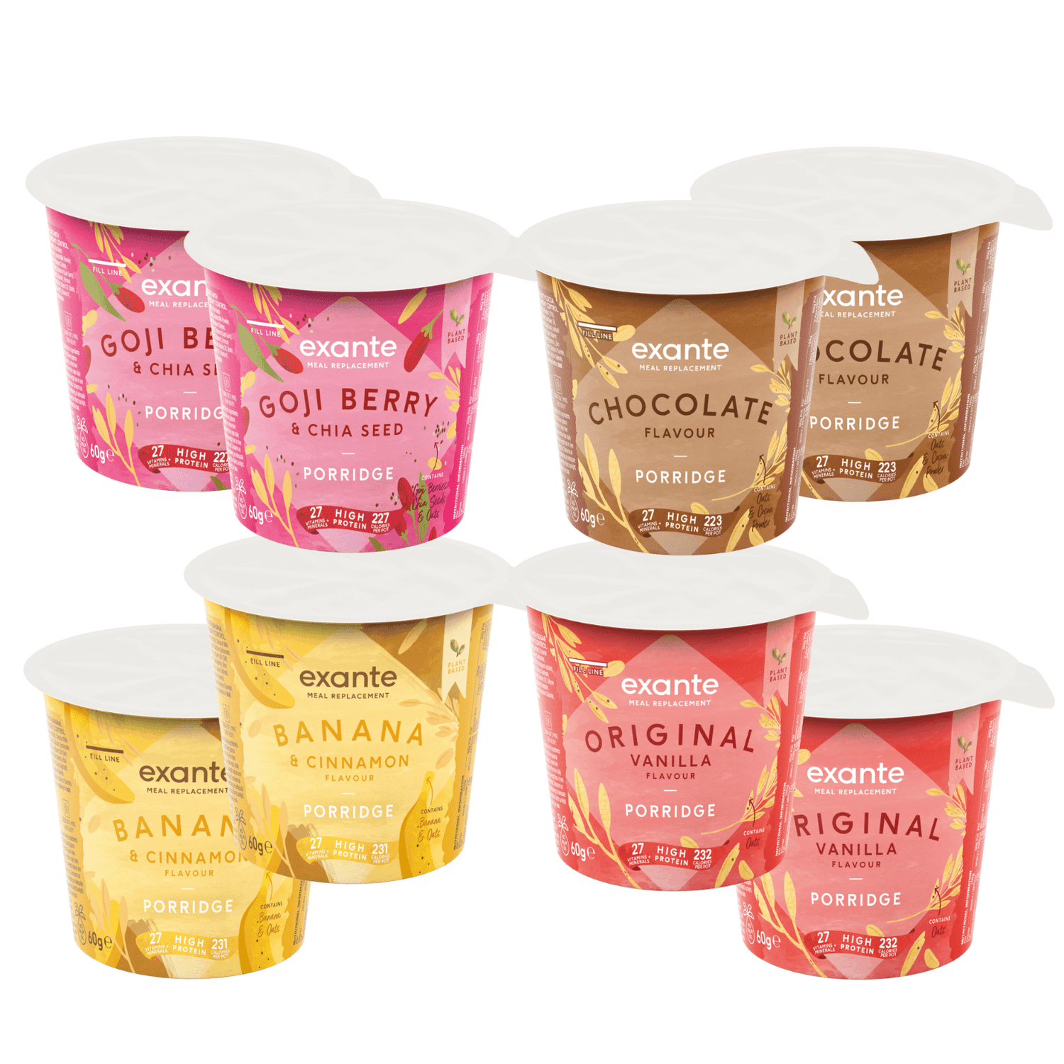 Meal Replacement Porridge Pot Bundle