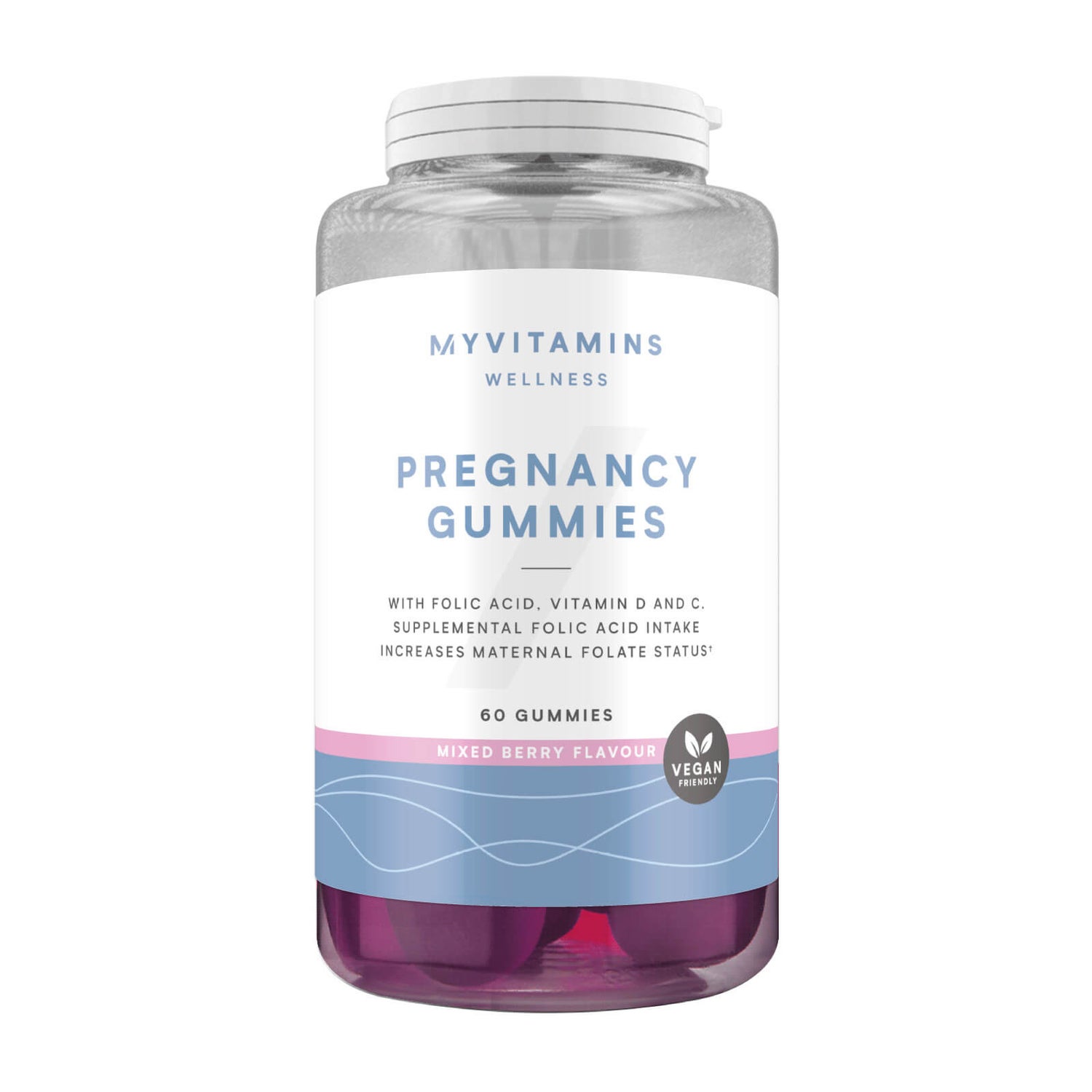 Pregnancy Gummies − gravidvingummin - 60gummies - Mixed Berry