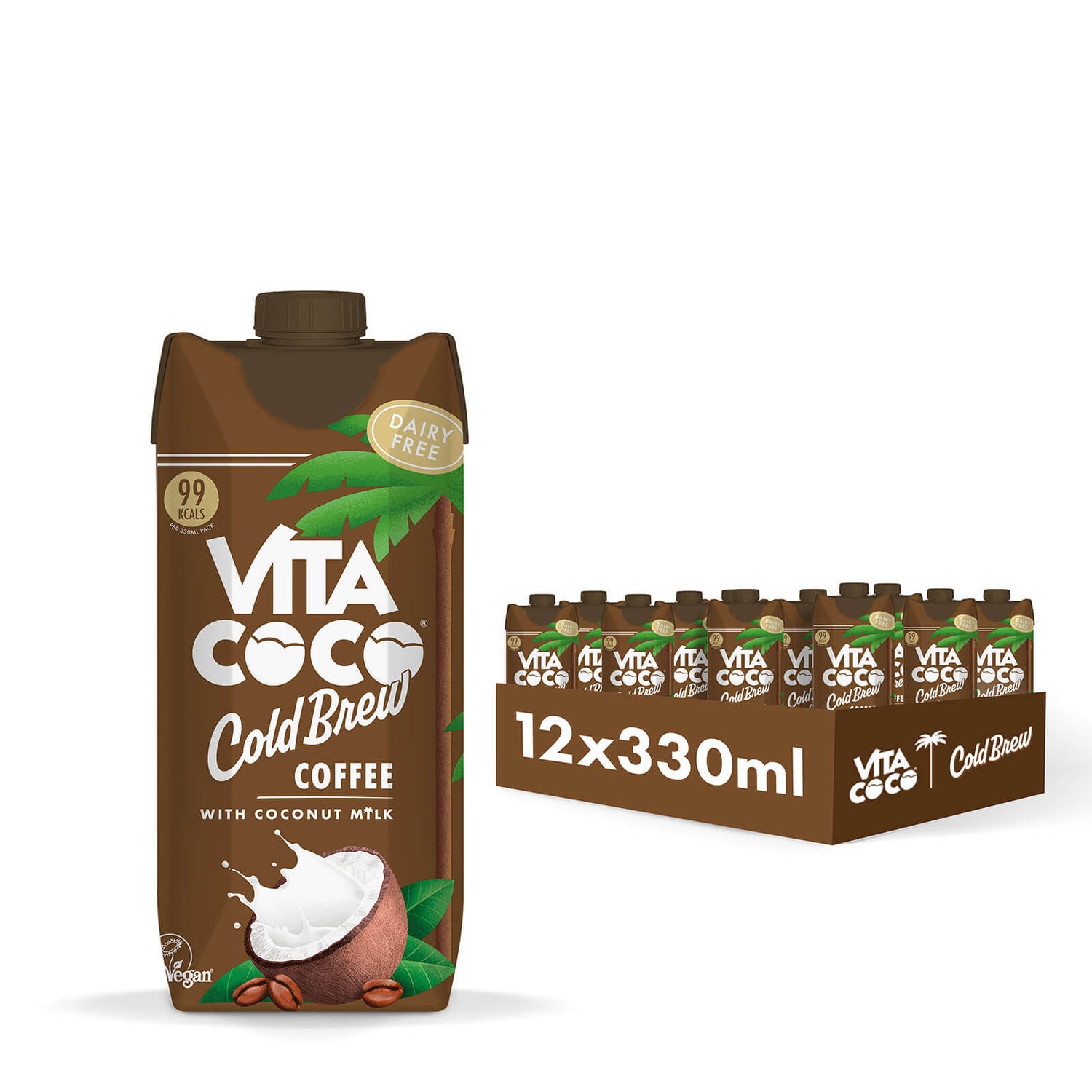 Café au lait de coco 330 ml (12 unités)