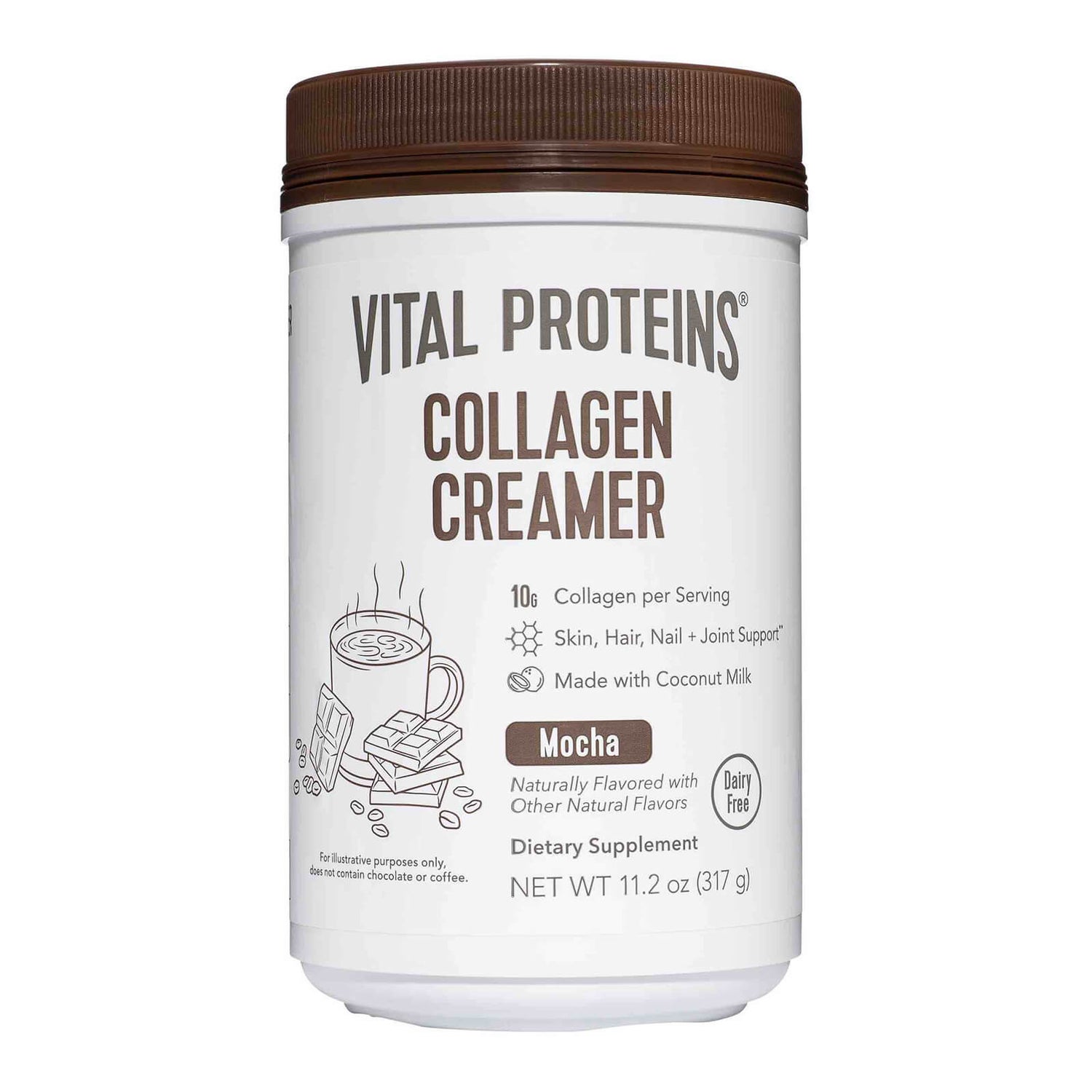 Collagen Creamer 317g - Mocha