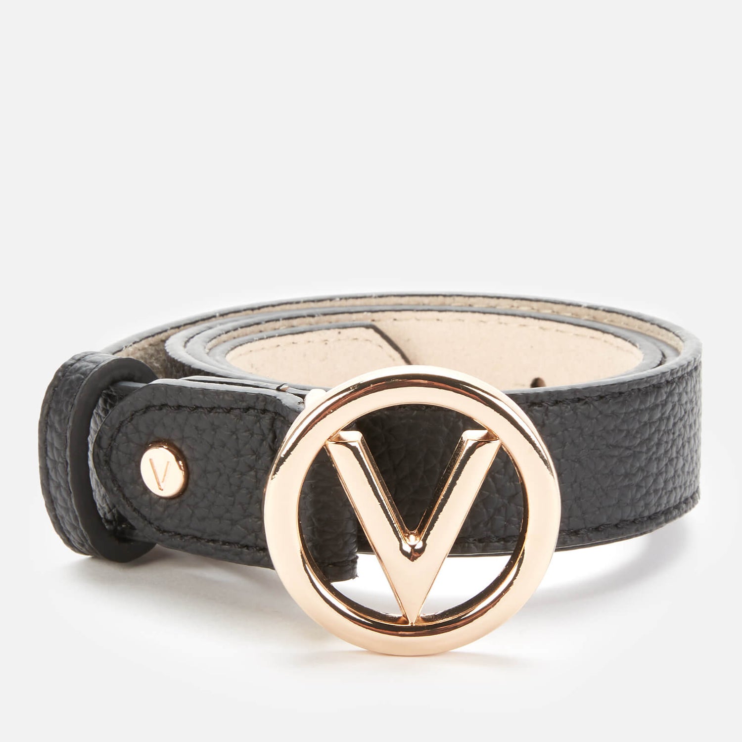 Valentino Women's Round Belt - Black