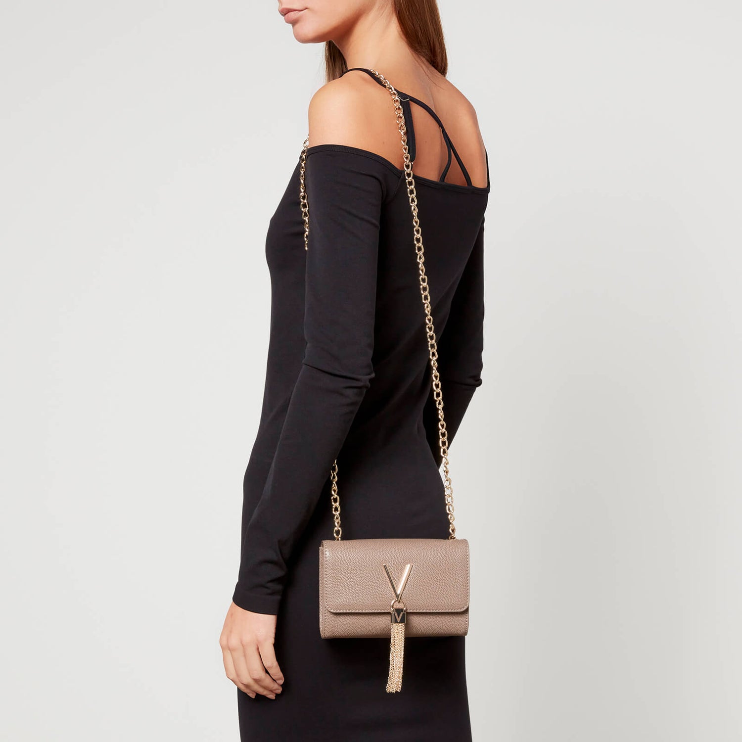 Taupe valentino bag top