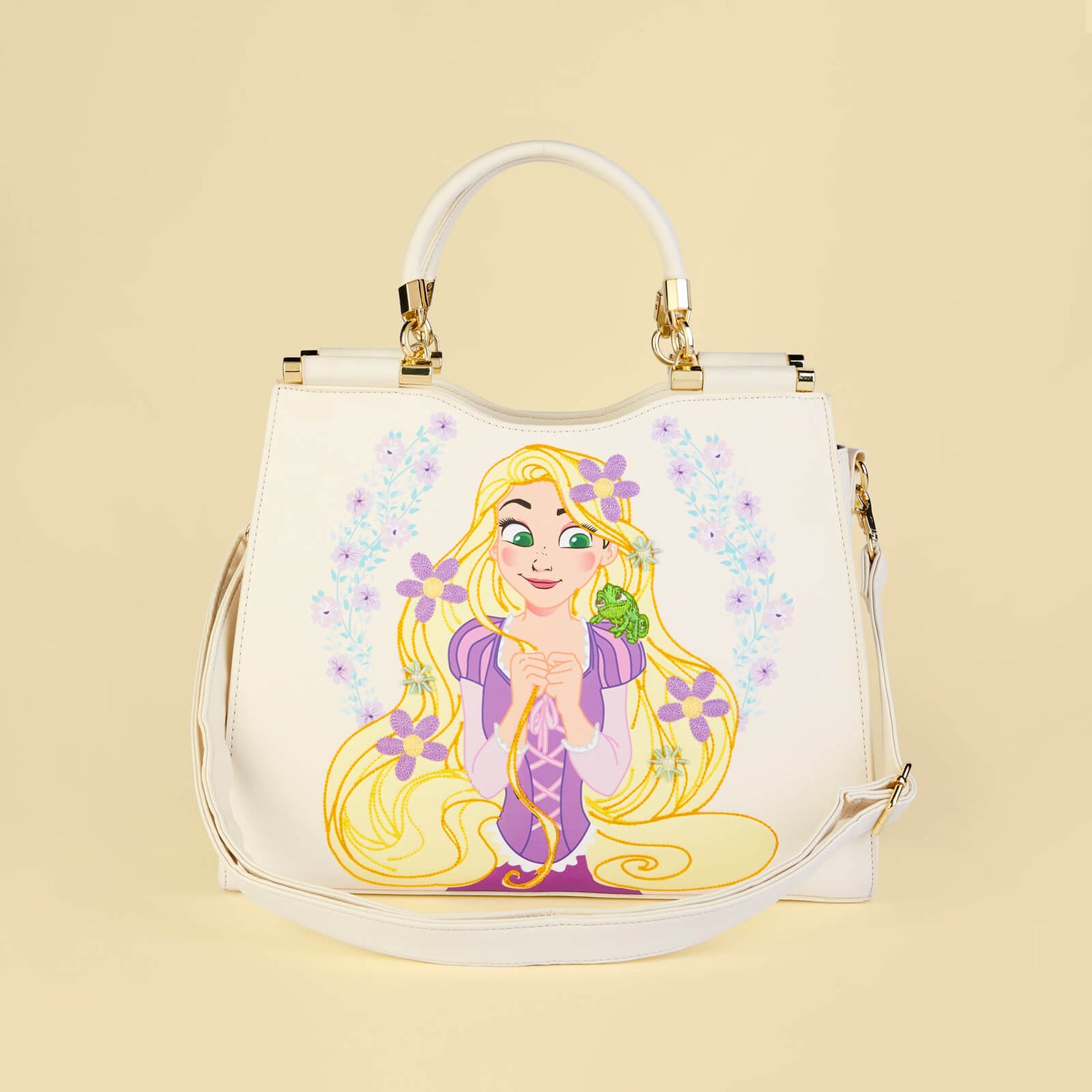 Loungefly Disney Tangled 3D Floral Handbag - VeryNeko Exclusive