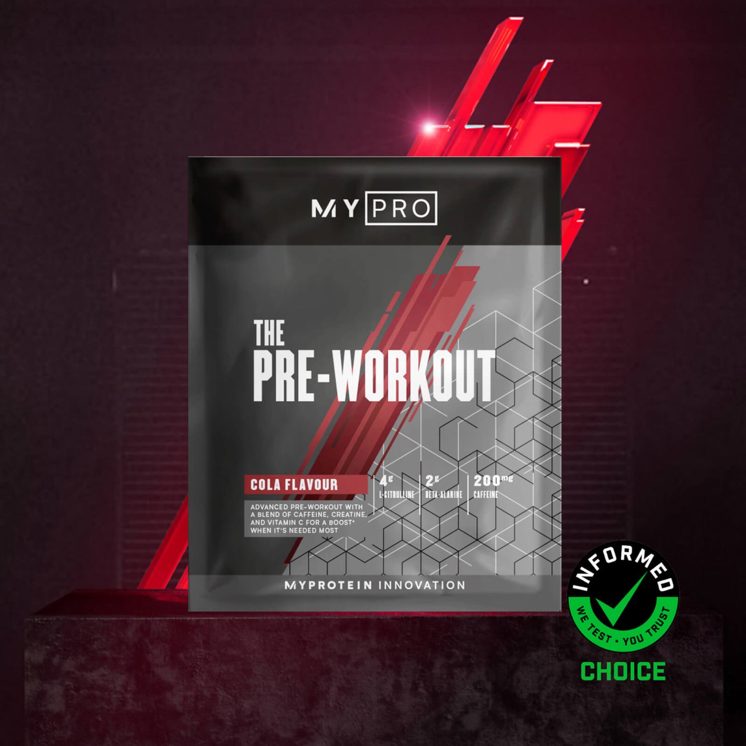THE Pre-Workout (Sample) - 14g - Κόλα