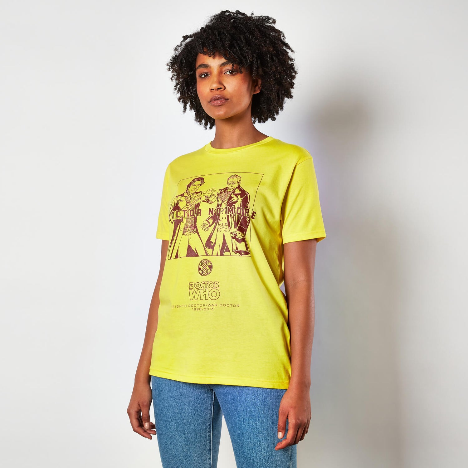 Doctor Who Eighth Doctor Unisex T-Shirt - Yellow