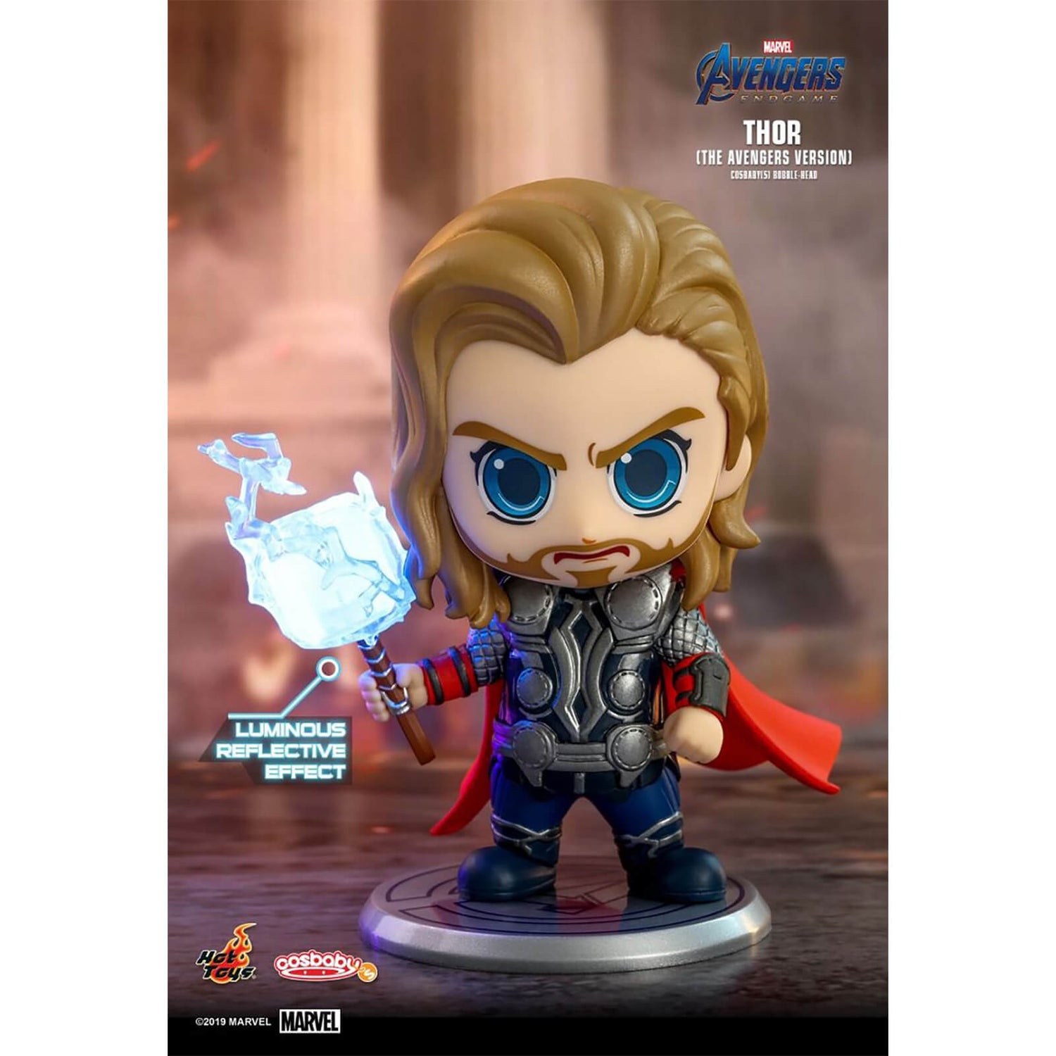 Hot Toys Cosbaby Marvel Avengers : Endgame - Figurine Thor (The Avengers Version)