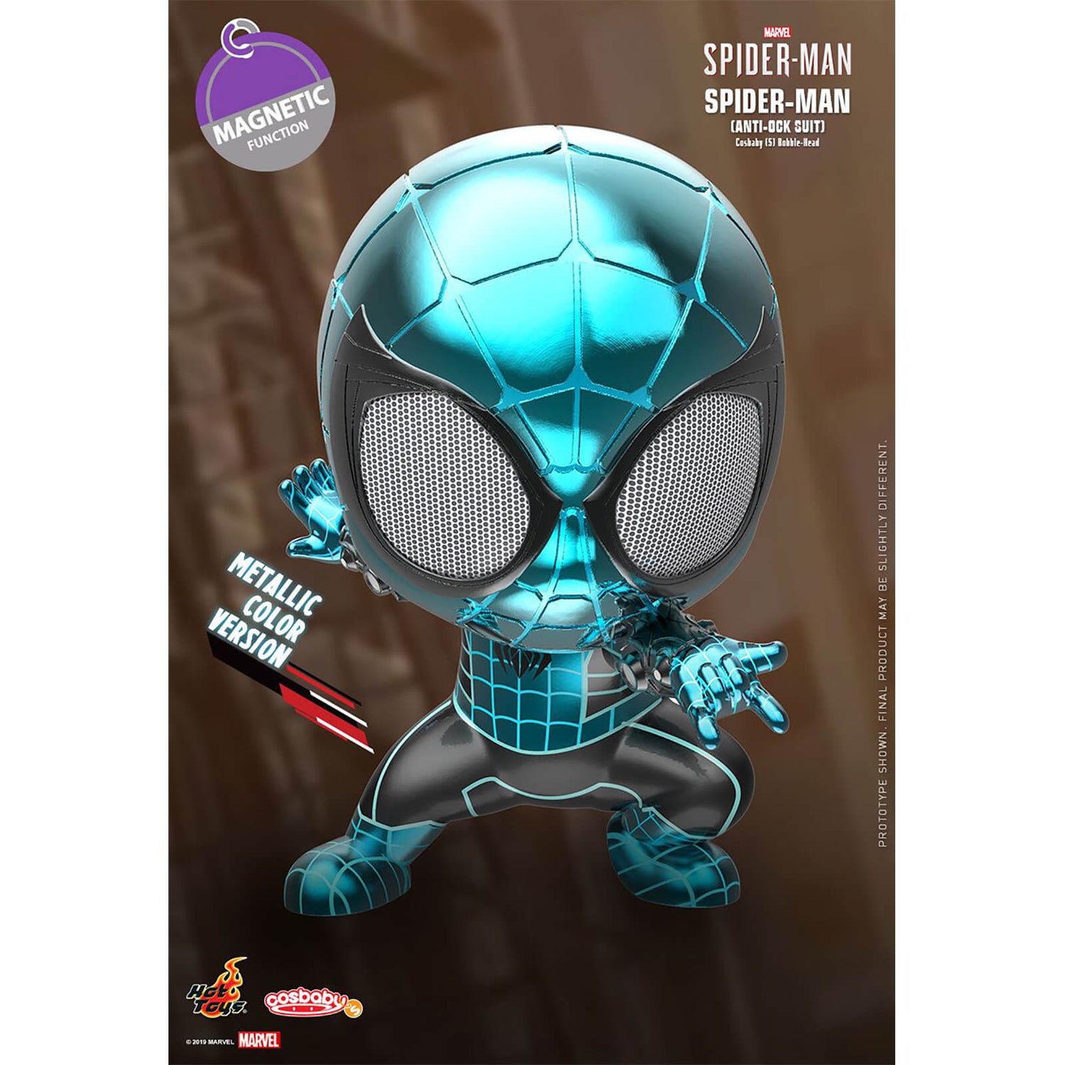 África antiguo el centro comercial Hot Toys Cosbaby Marvel's Spider-Man PS4 - Figura del Hombre Araña (versión  del traje Fear Itself) Merchandise | Zavvi España