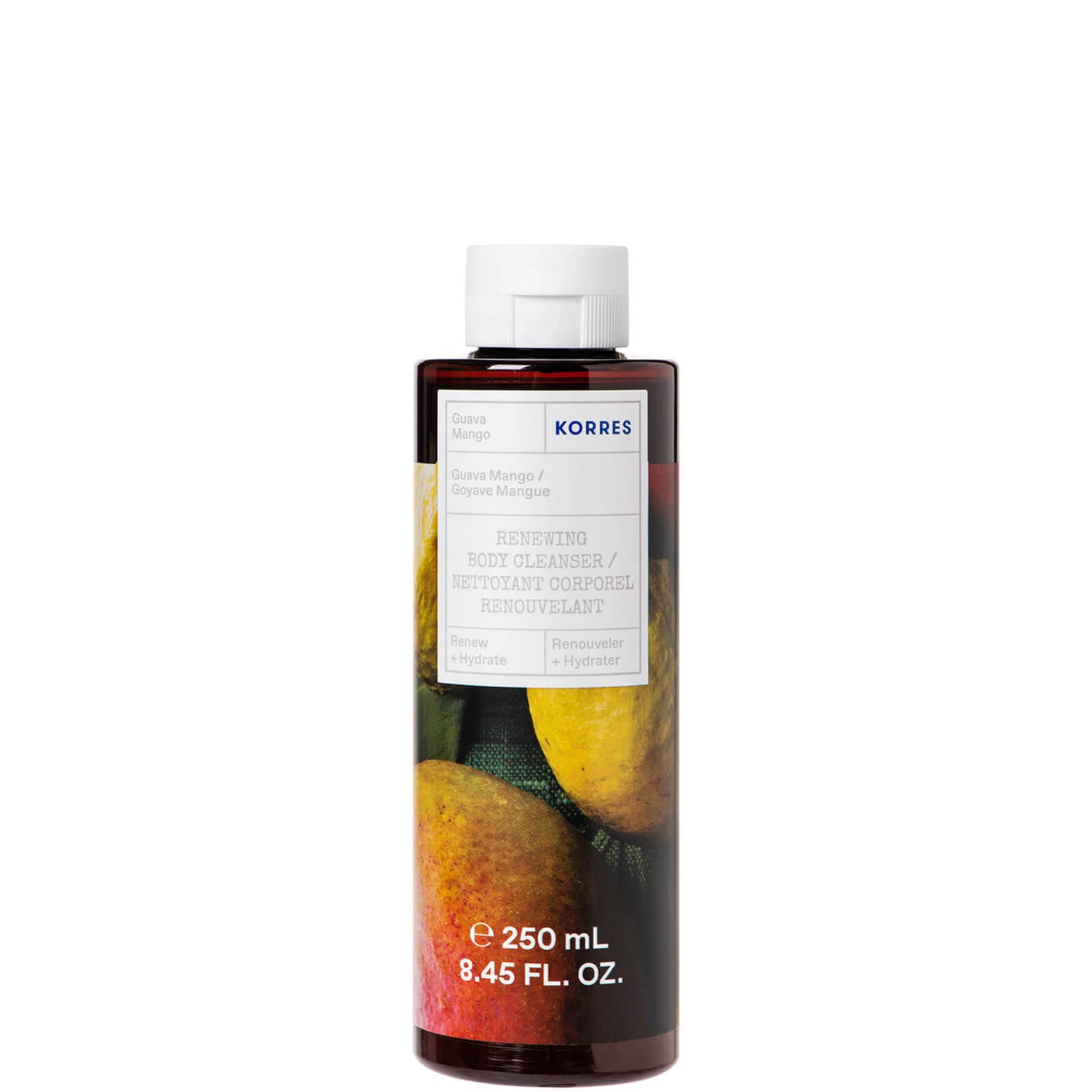 Очищающее средство для тела с гуавой и манго Korres Guava Mango Renewing Body Cleanser, 250 мл