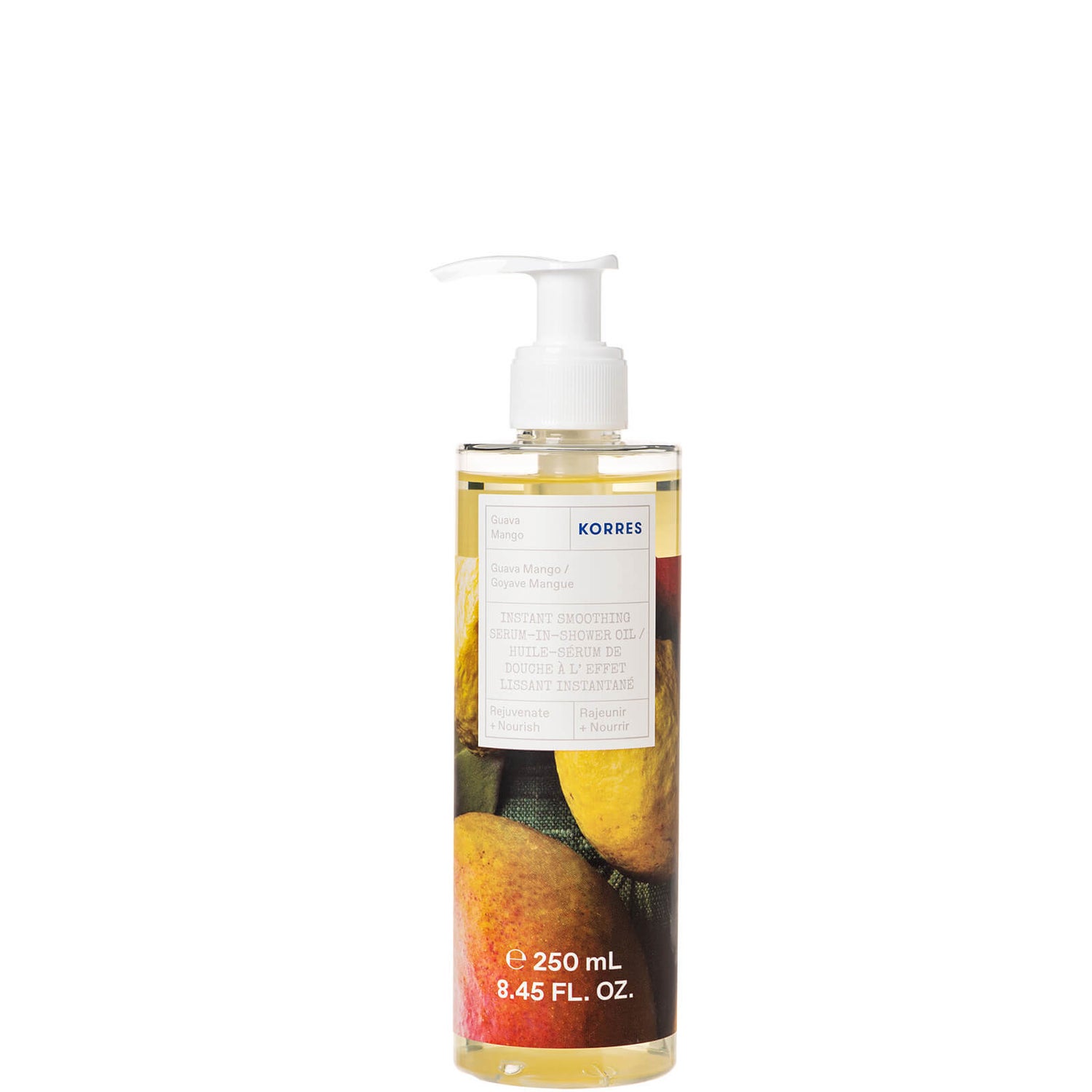 KORRES Guava Mango Instant Smoothing Serum-In-Shower Oil 250ml