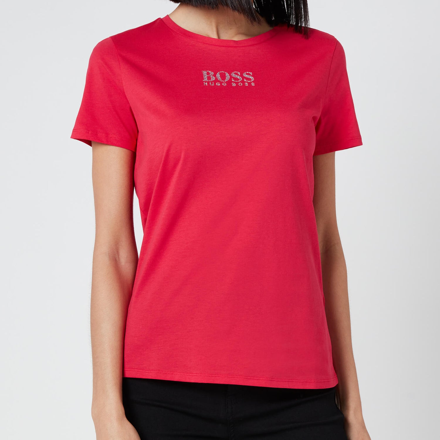 BOSS Women's Eloga T-Shirt - Medium Pink