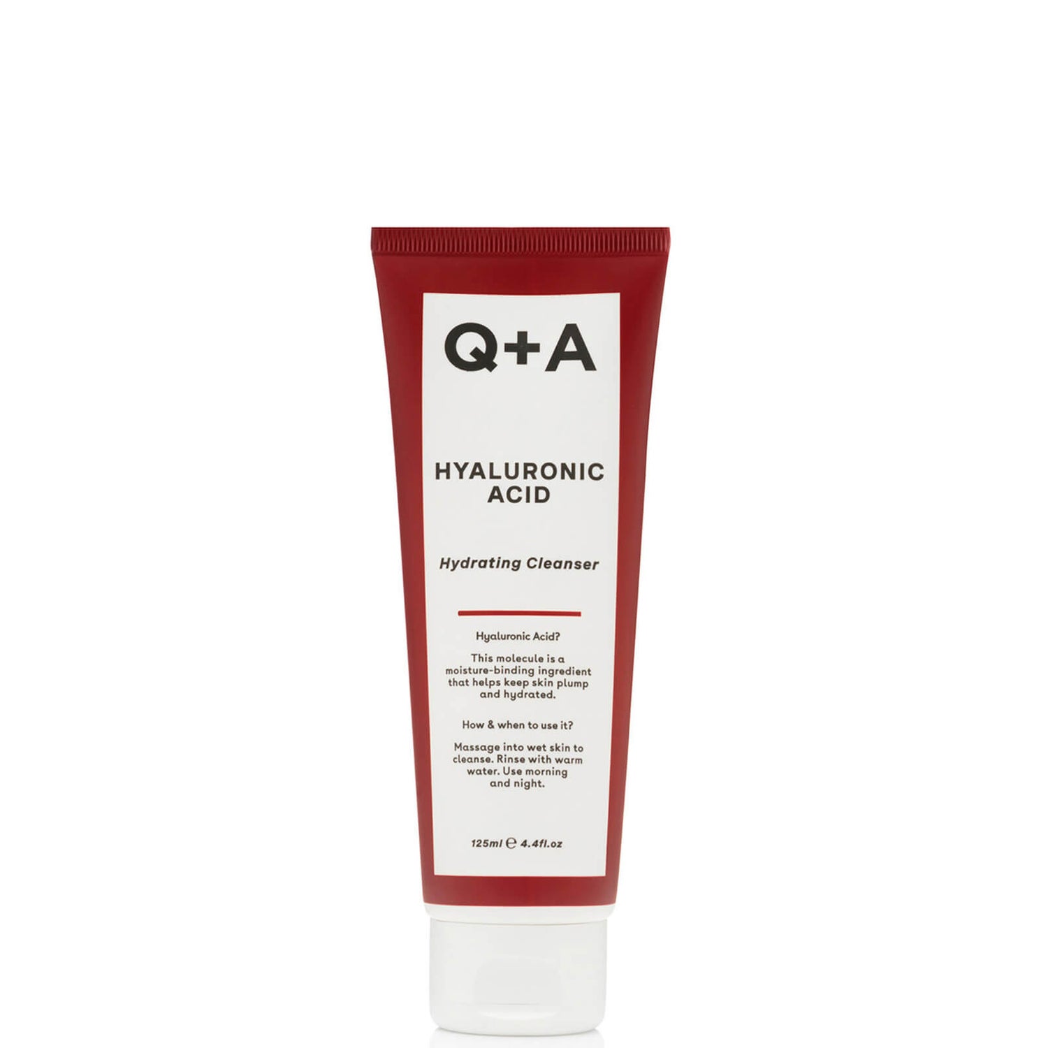 Q+A Hyaluronic Acid Gel Cleanser 125ml