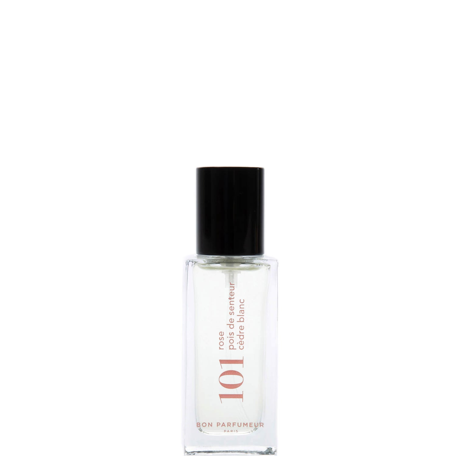 Bon Parfumeur 101 Rose Sweet Pea White Cedar Eau de Parfum -tuoksu - 15ml