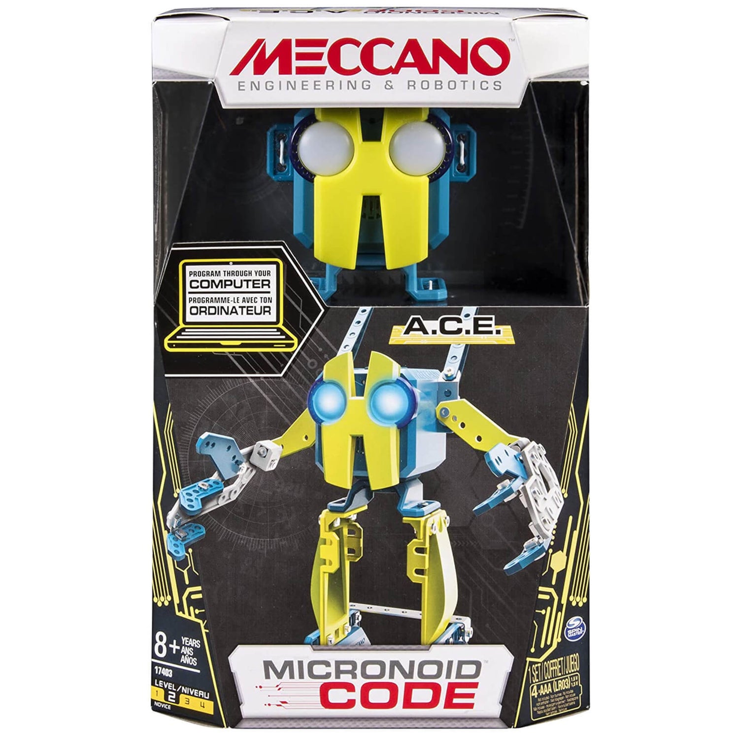Meccano TEC Micronoid Code Ace Toy