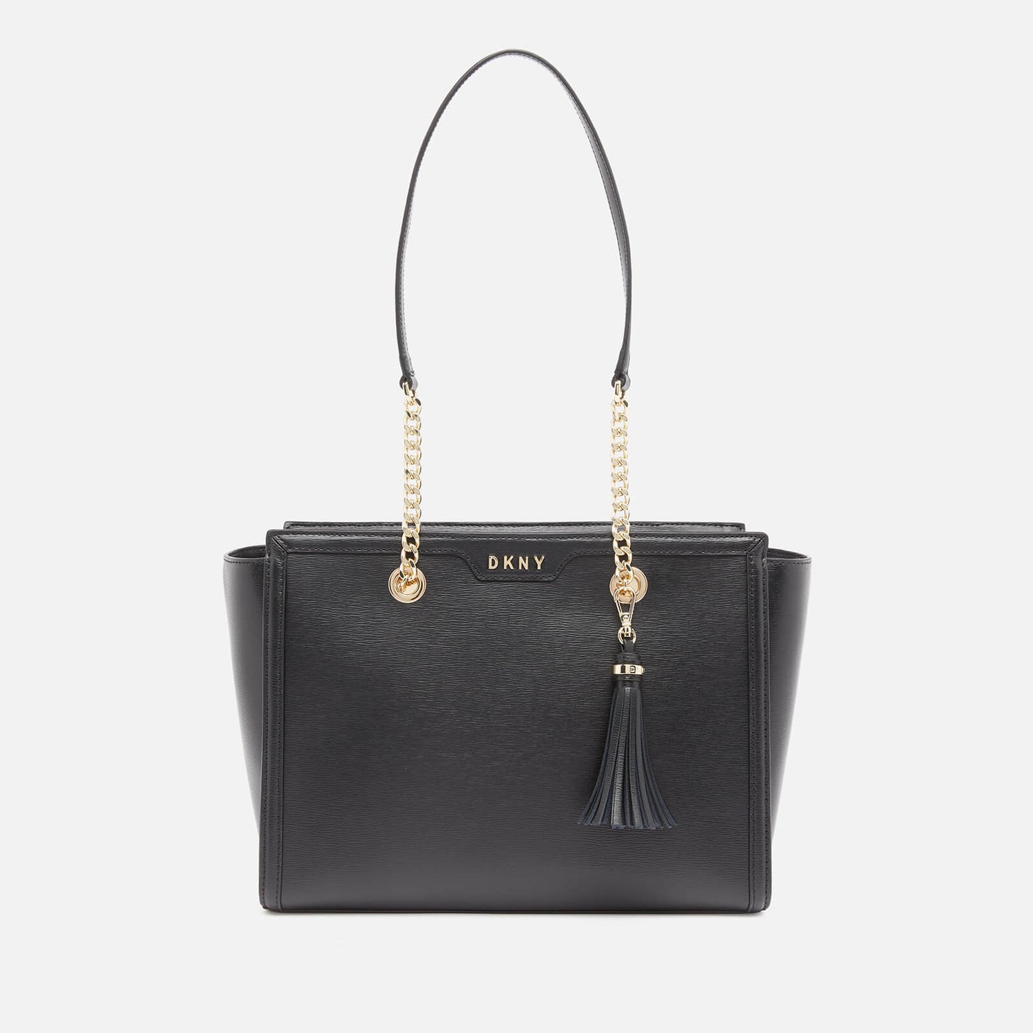 DKNY Women's Polly Sutton Tote Bag - Black/Gold BGD